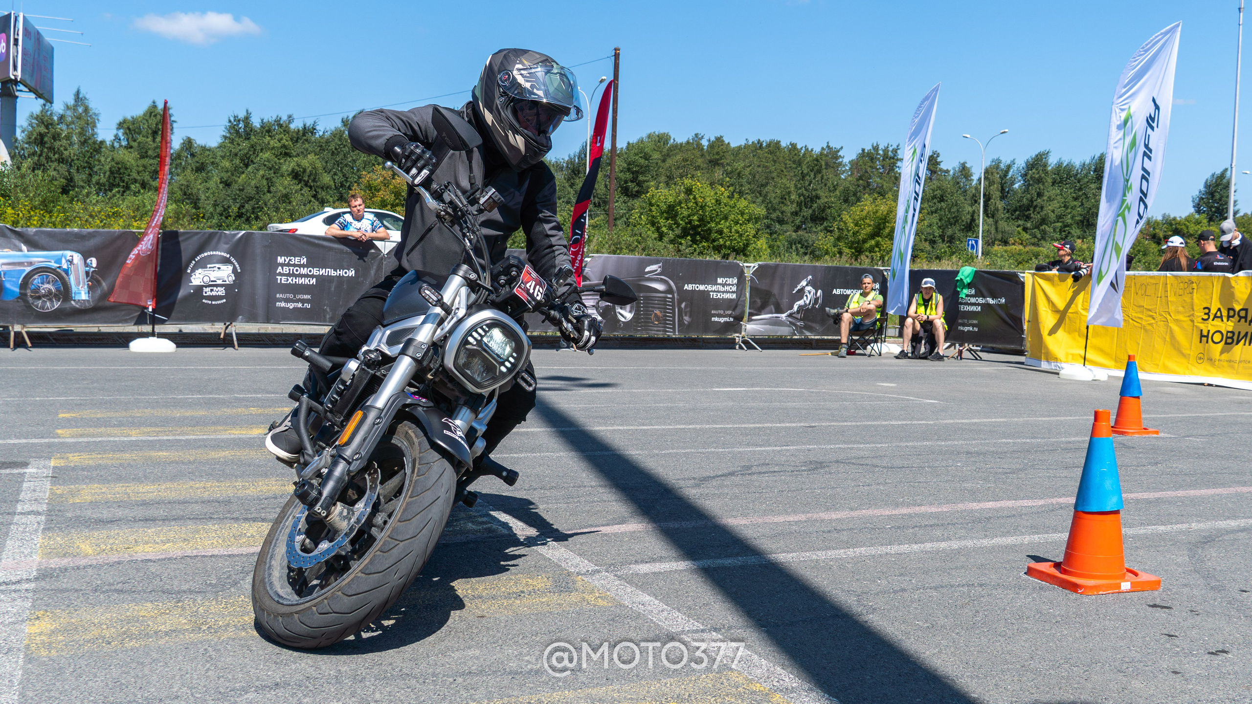 Motogymkhana CUP 1 Ekat 2025. Moto377
