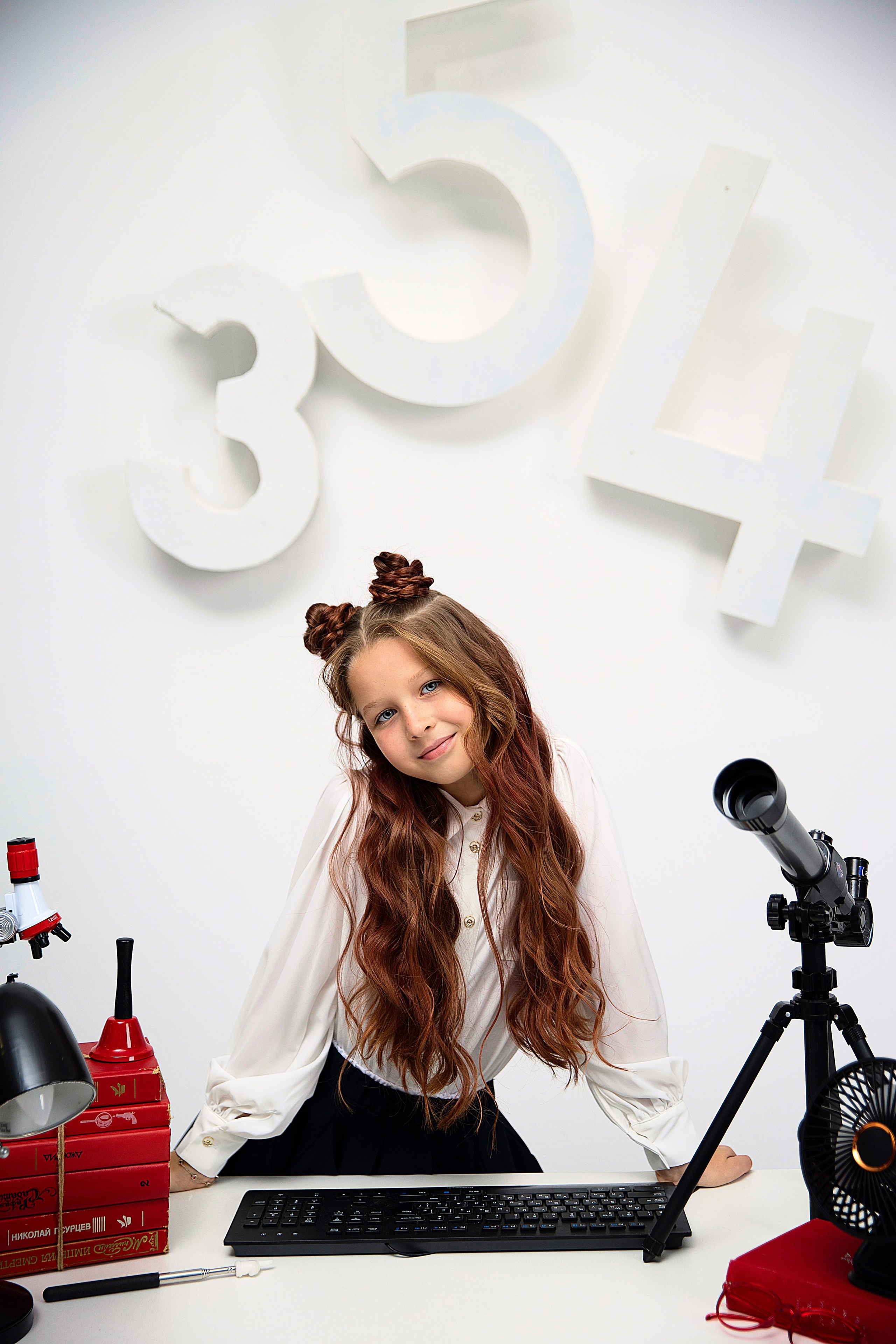 Школьница. Детский школьный фотограф в Кемерово Зиновьева Екатерина