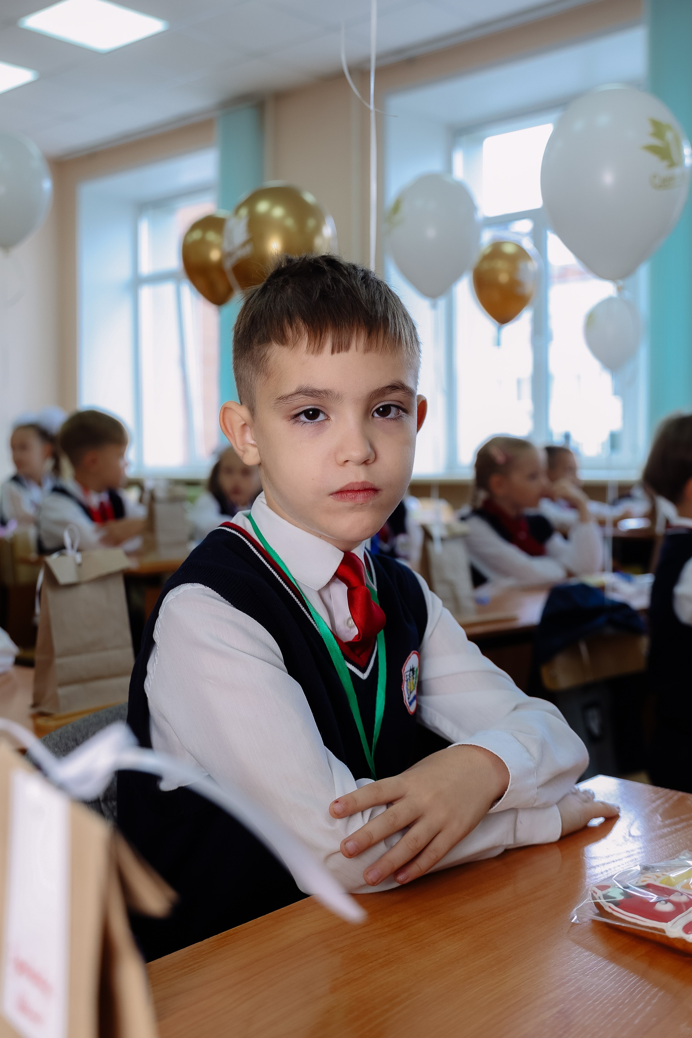 1 сентября _1 б класс _ Гимназия 9. Фотограф Юлия Мальцева