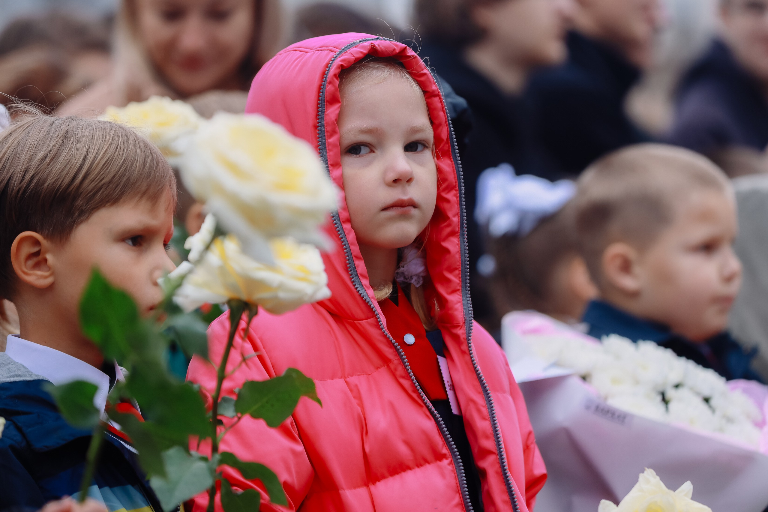1 сентября _1 б класс _ Гимназия 9. Фотограф Юлия Мальцева