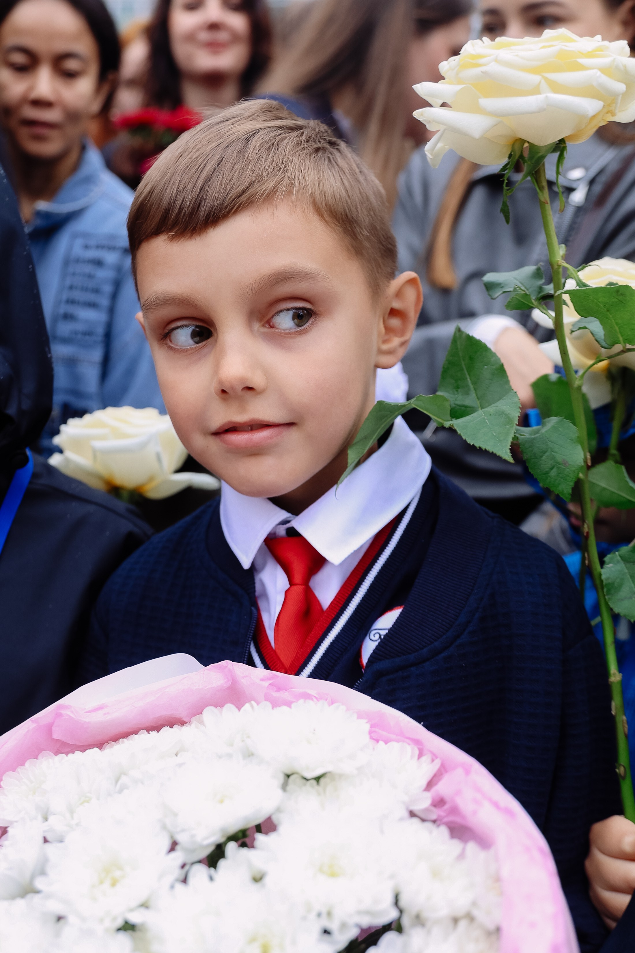 1 сентября _1 б класс _ Гимназия 9. Фотограф Юлия Мальцева