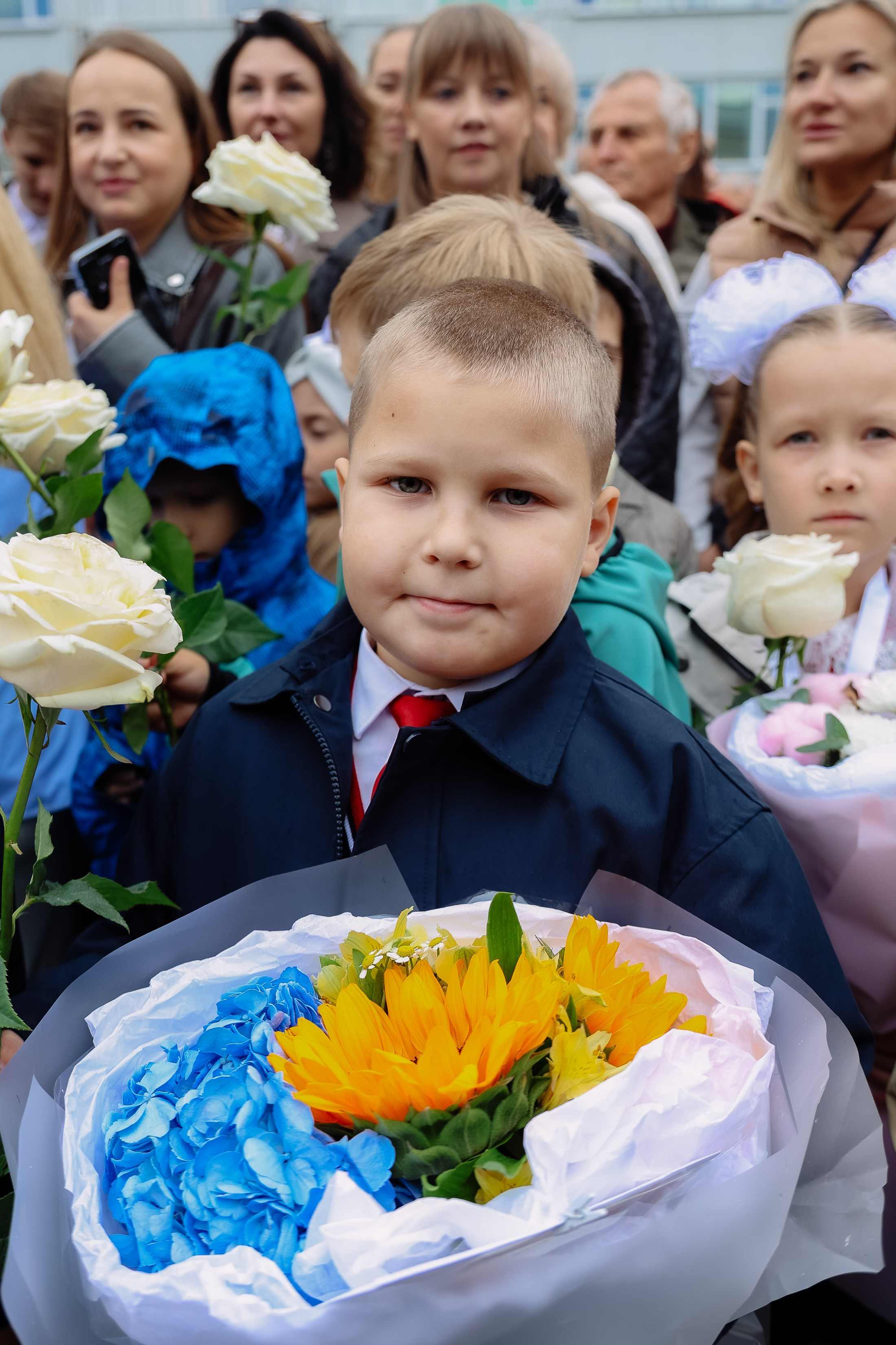 1 сентября _1 б класс _ Гимназия 9. Фотограф Юлия Мальцева