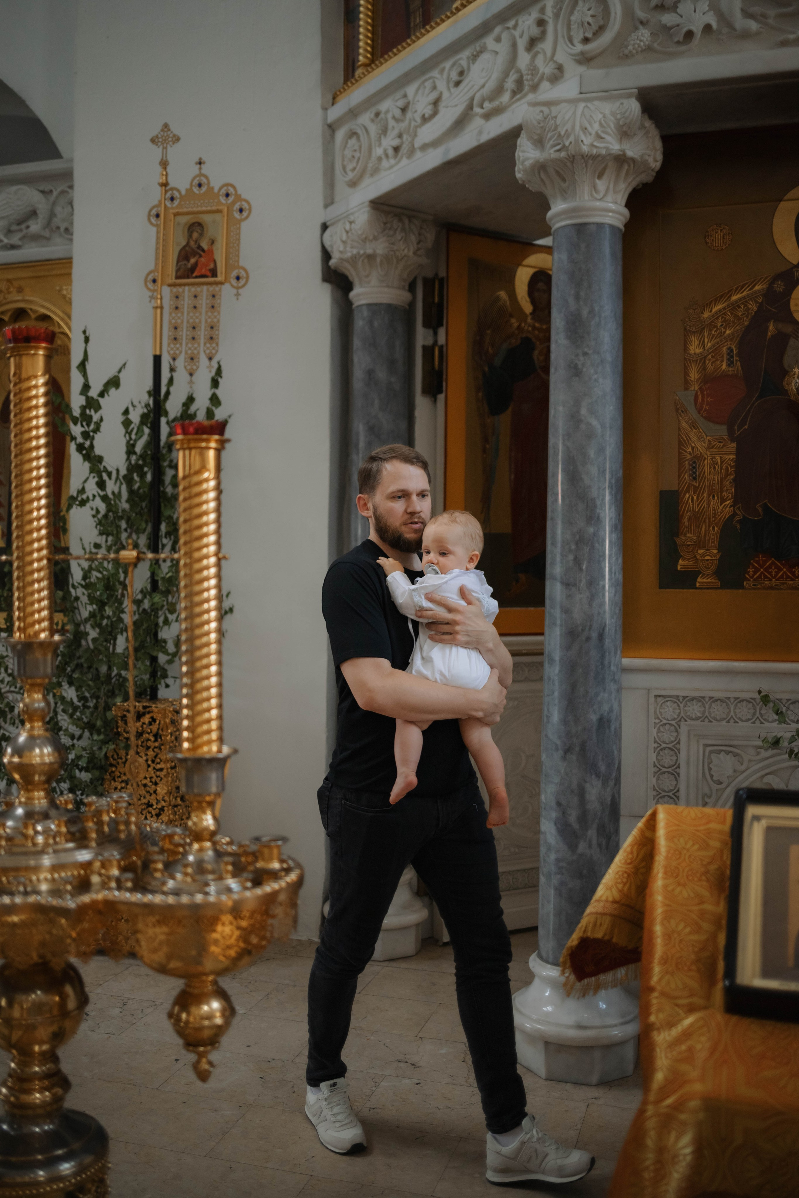 Крещение Миши. Семейный и детский фотограф в Москве Александра Нараевская