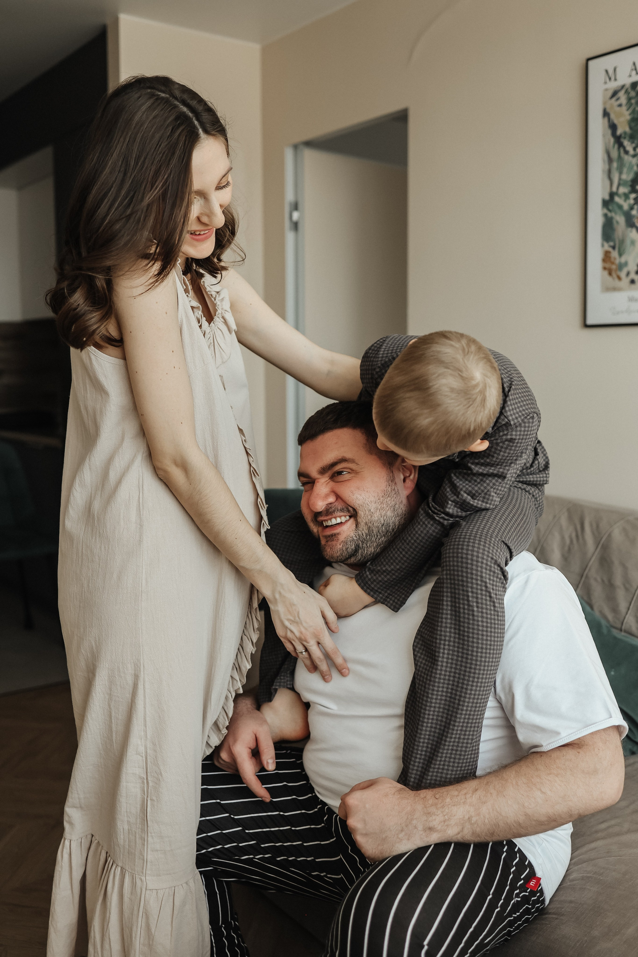 Домашняя в ожидании. Семейный и детский фотограф в  г. Екатеринбурге Холодова Юлия
