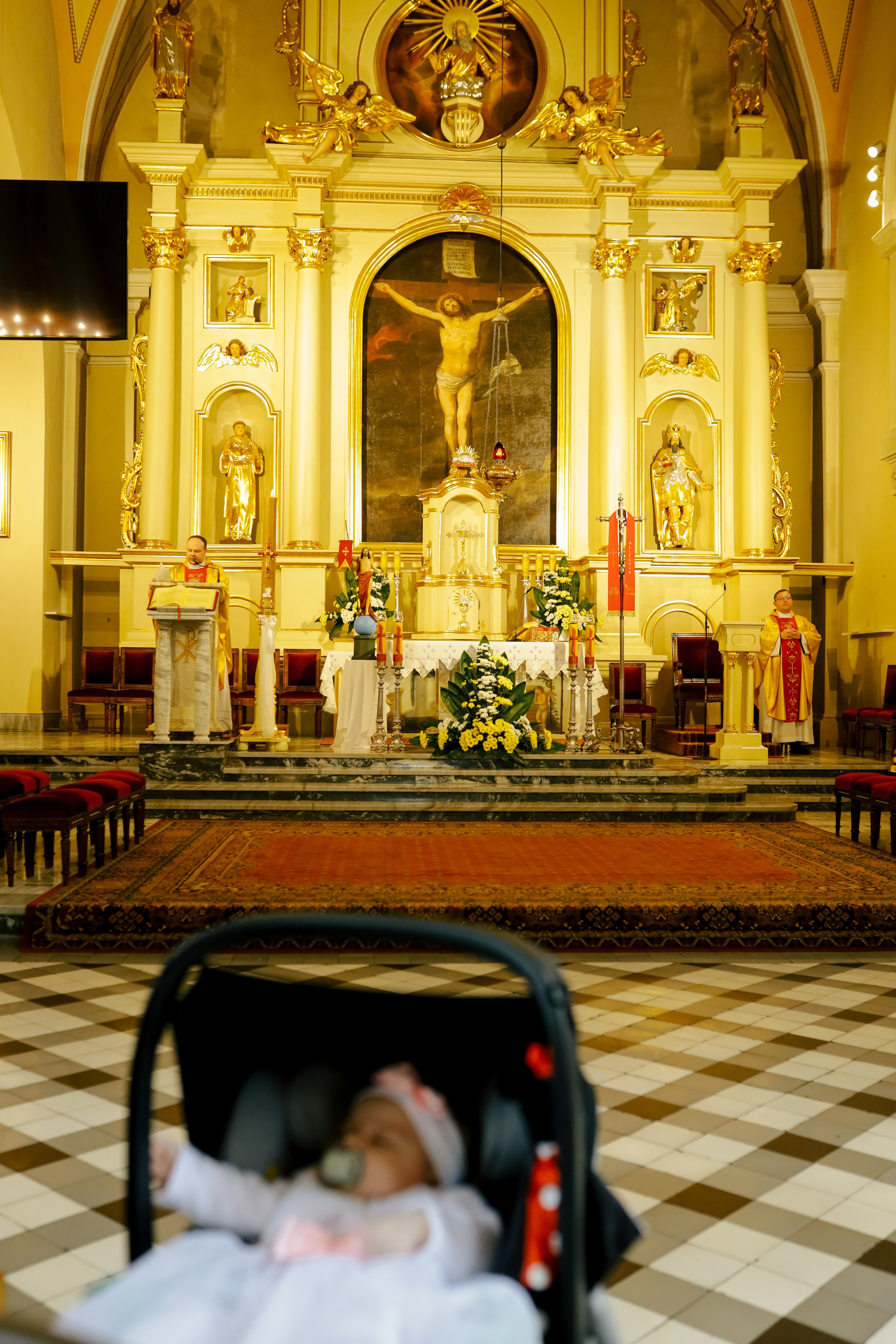 Крещение Вероники. Свадебный и семейный фотограф в Варшаве