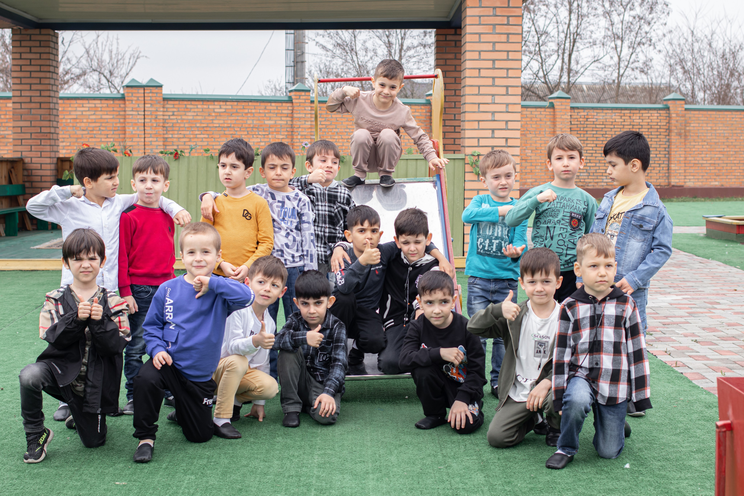 Садик виньетки