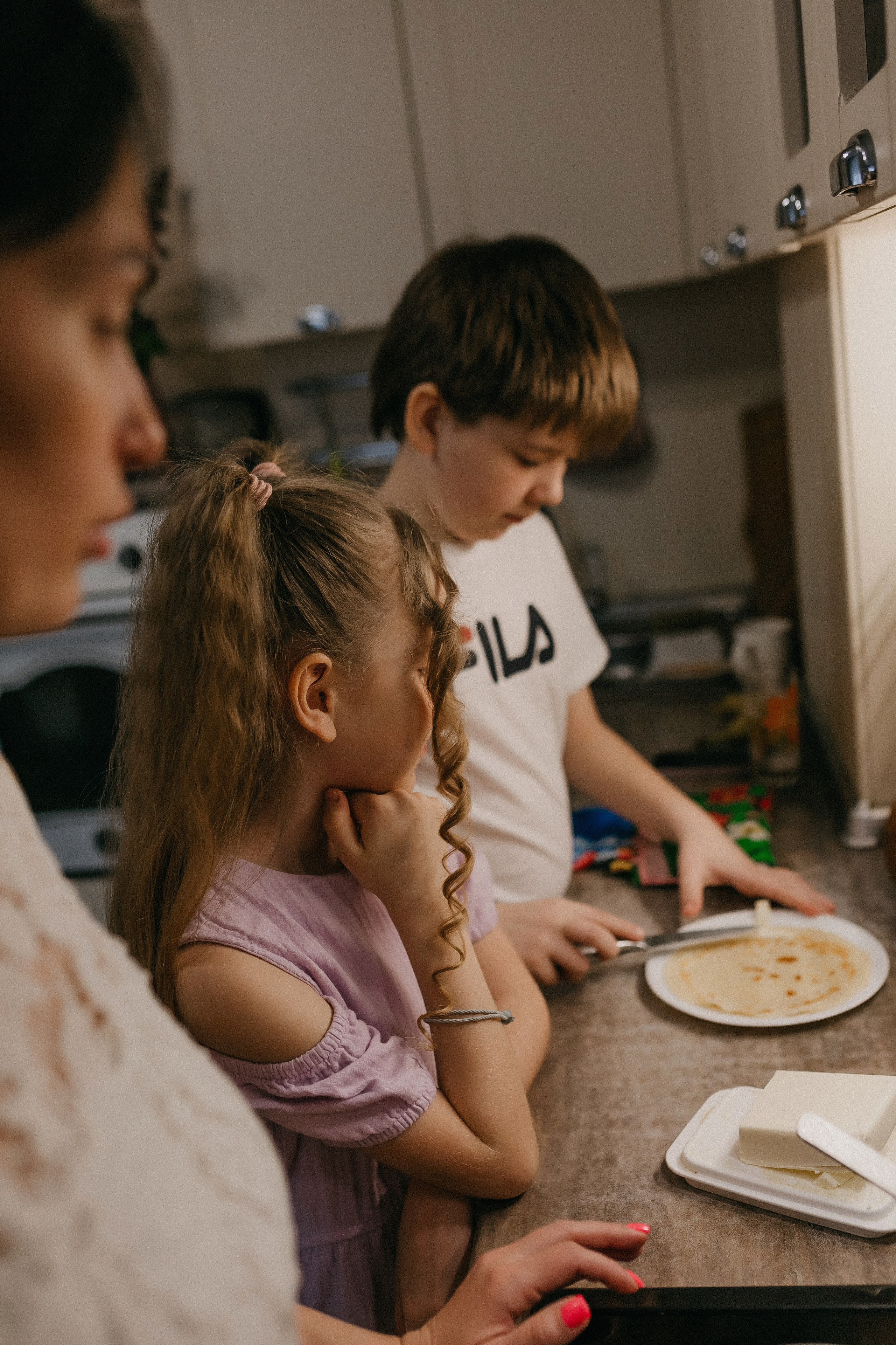 Вкусный завтрак. Семейный фотограф в Сургуте