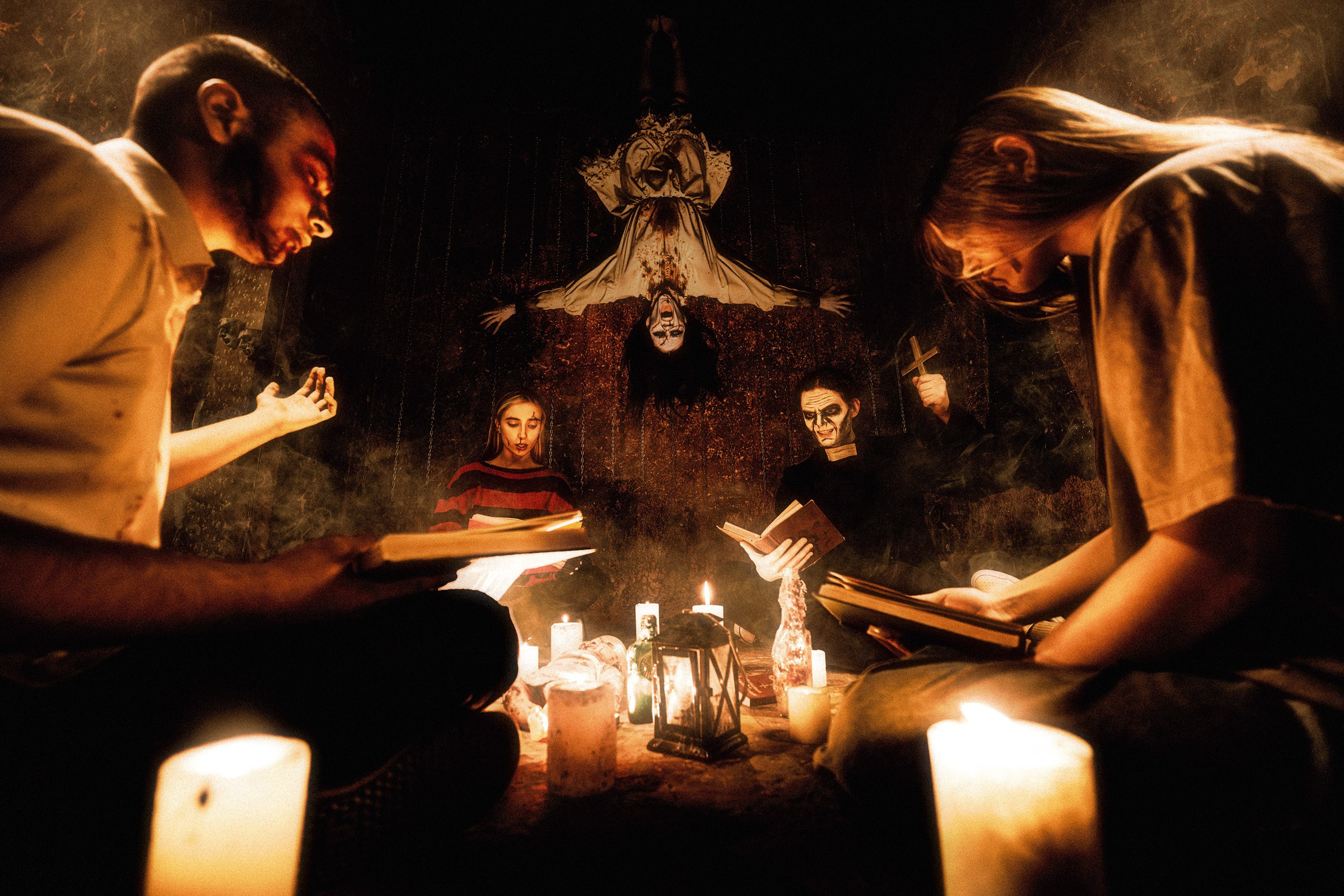 Фотосъёмка для хоррор и экшен квеста. Рекламный фотограф в Москве Алексей Тверяков