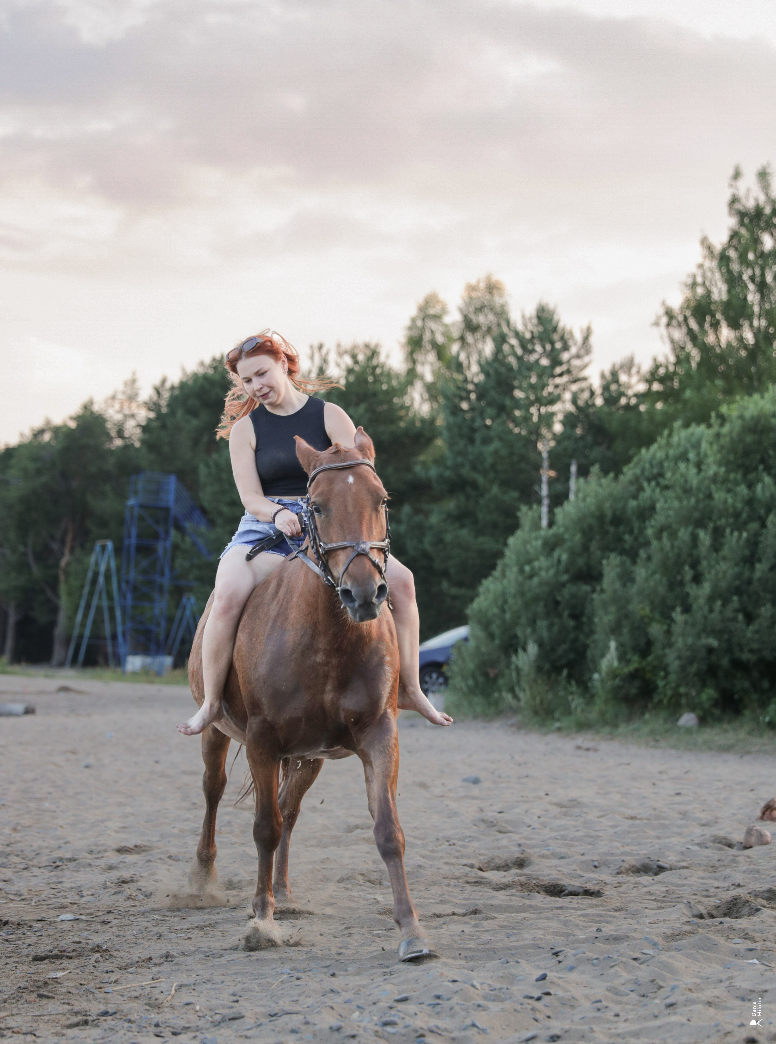 Фото с лошадьми. Портретный фотограф Денис Милютин