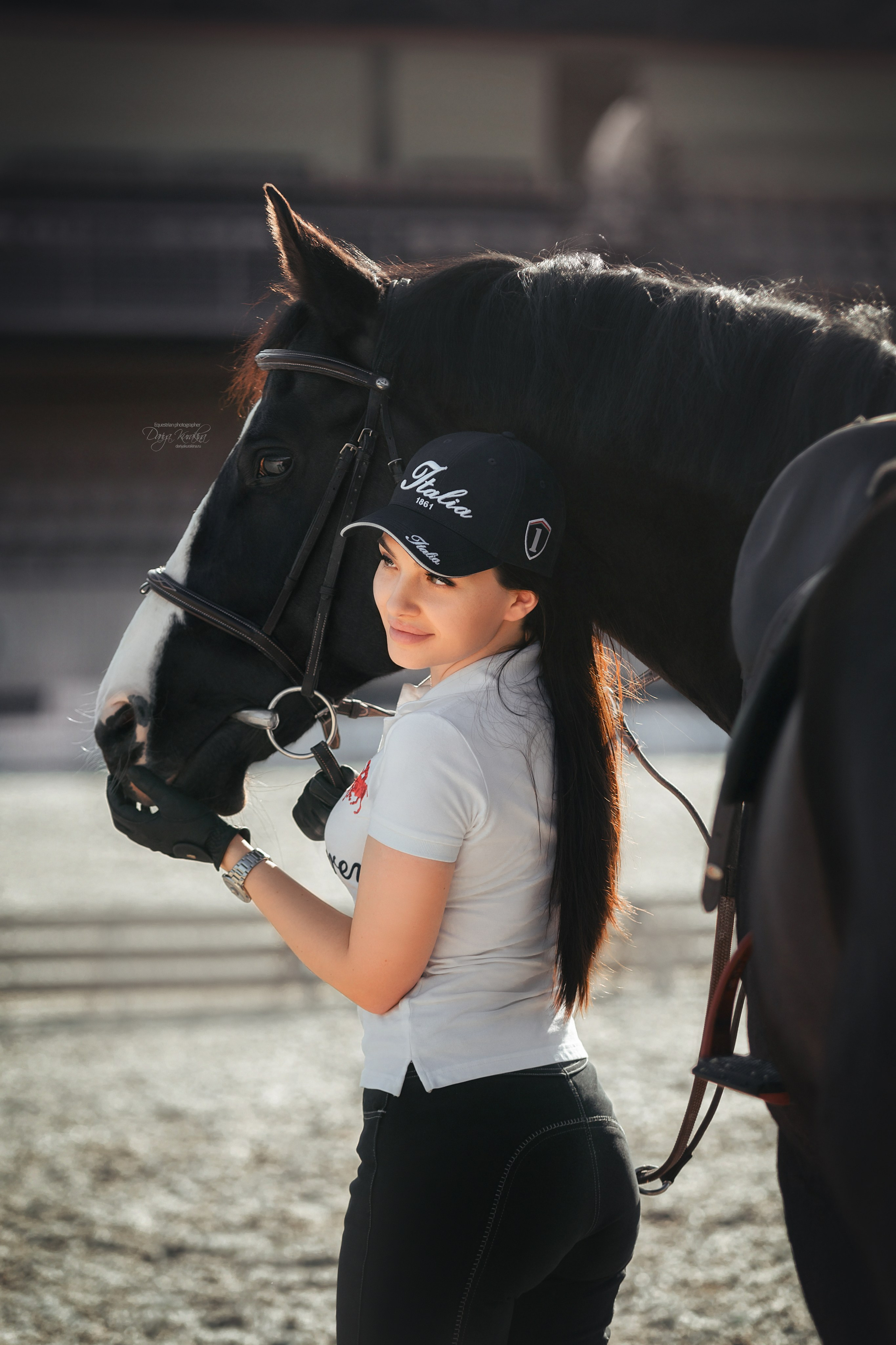 Милена и Лирс. Конный фотограф Куракина Дарья • Фотосессии с лошадьми