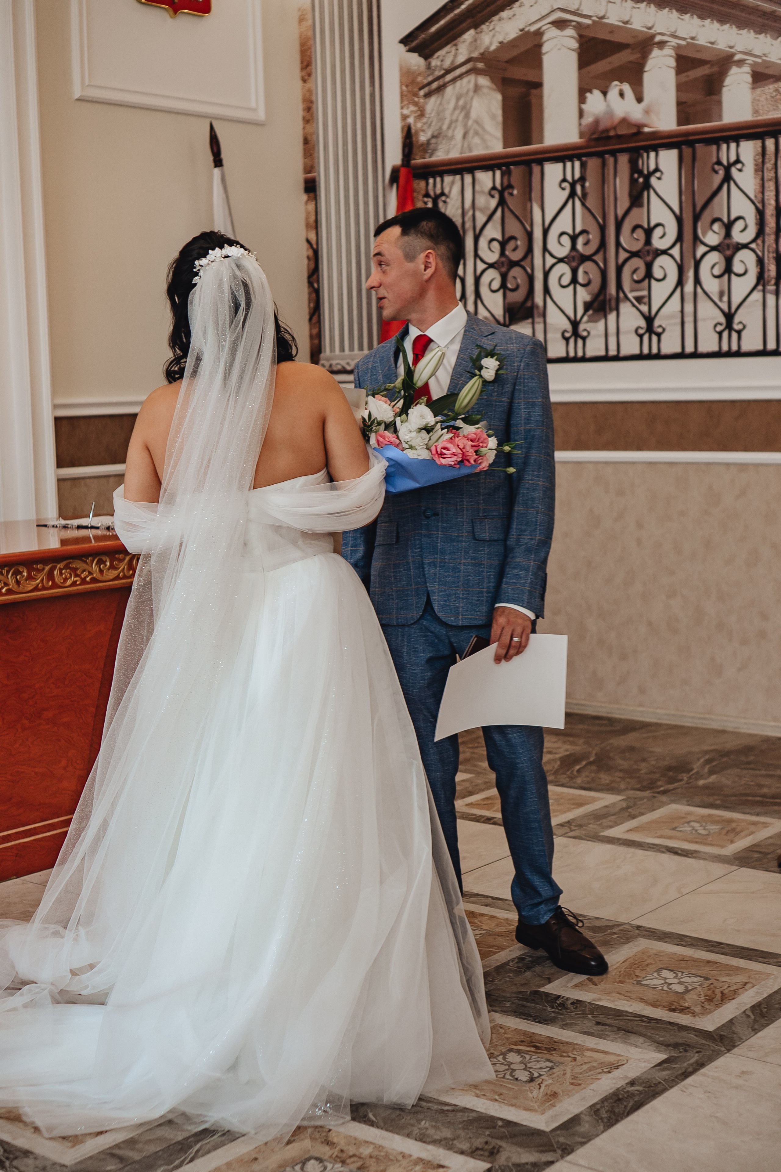 СВАДЕБНАЯ СЬЕМКА В ЗАГСЕ НА МОСКОВСКОМ ПРОСПЕКТЕ. Профессиональный фотограф, Санкт-Петербург — Виктория Богомолова