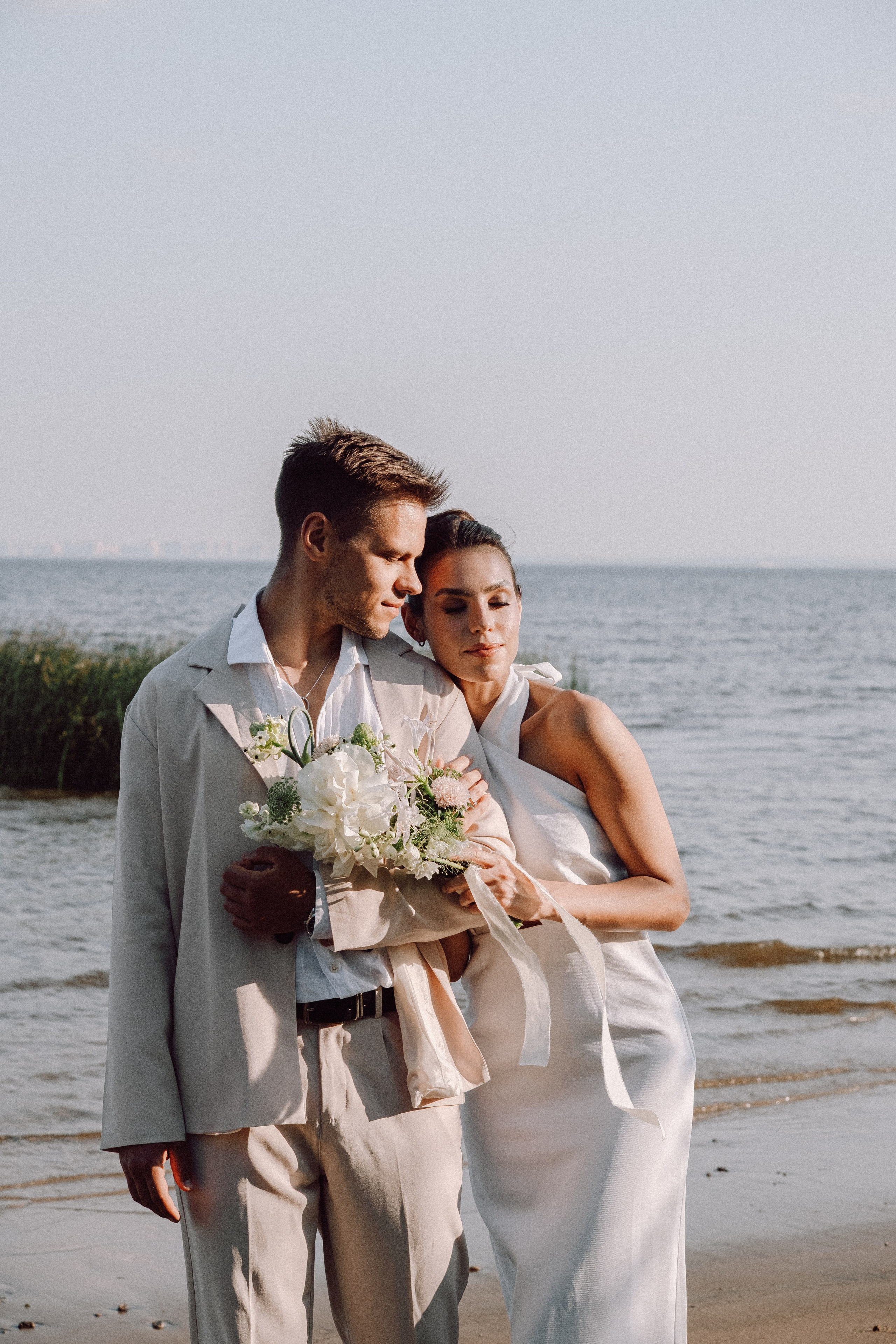 СВАДЕБНАЯ ФОТОСЕССИЯ ВЫЕЗДНОЙ ЦЕРЕМОНИИ (ФИНСКИЙ ЗАЛИВ). Профессиональный фотограф, Санкт-Петербург — Виктория Богомолова
