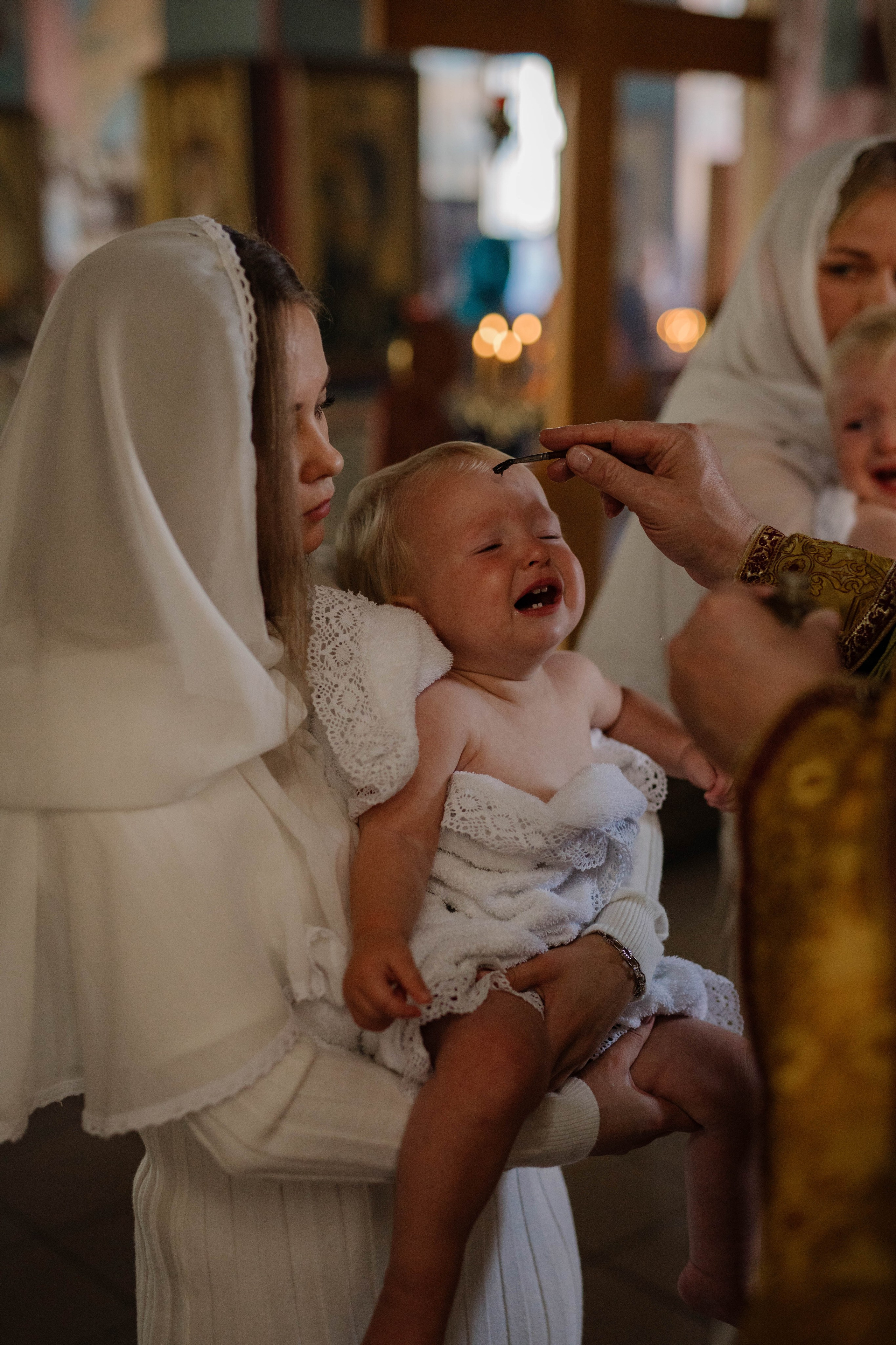 Крещение Марии и Василисы. Свадебный и семейный фотограф в Калуге Анна Киреева
