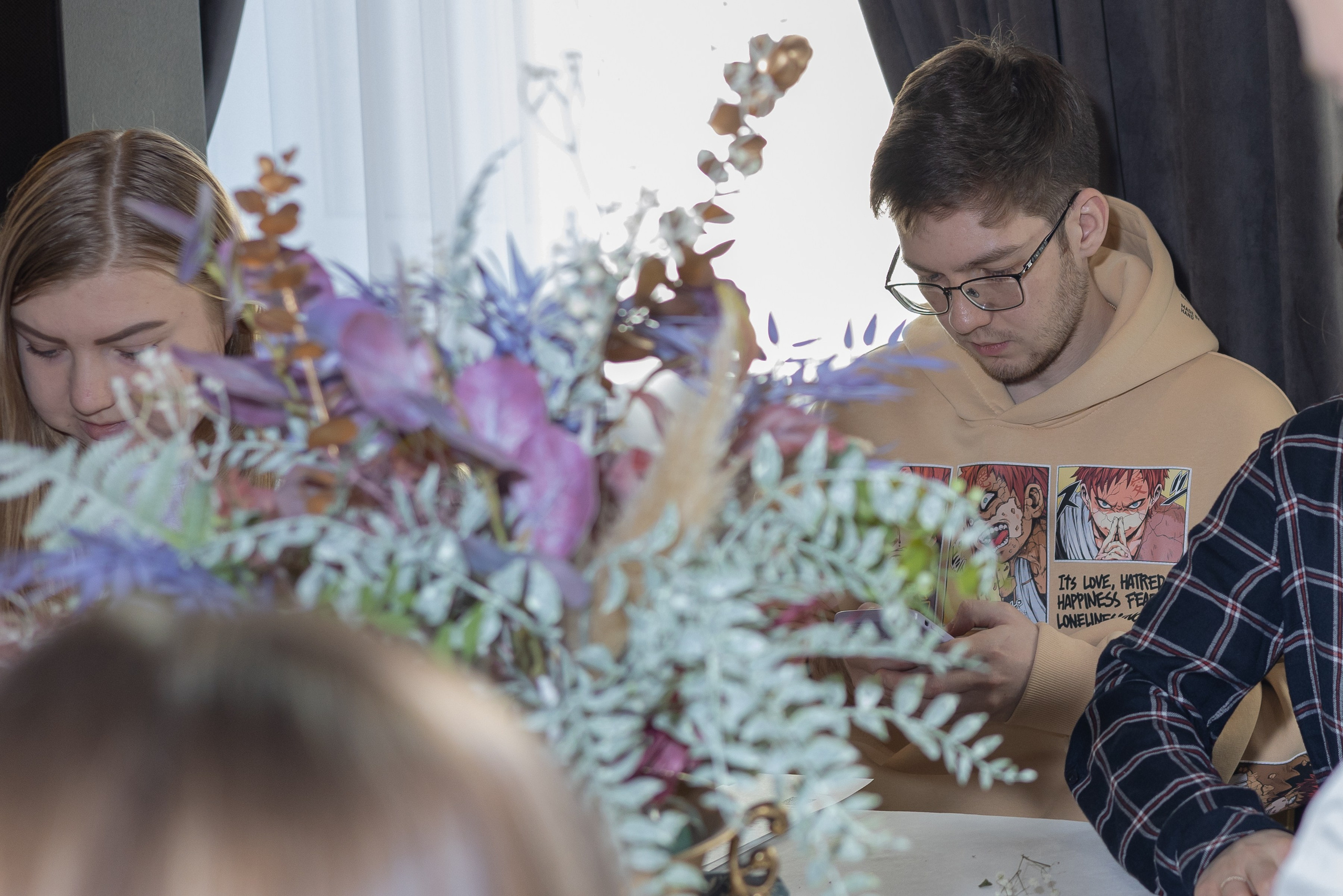 Свадебное чаепитие для молодоженов