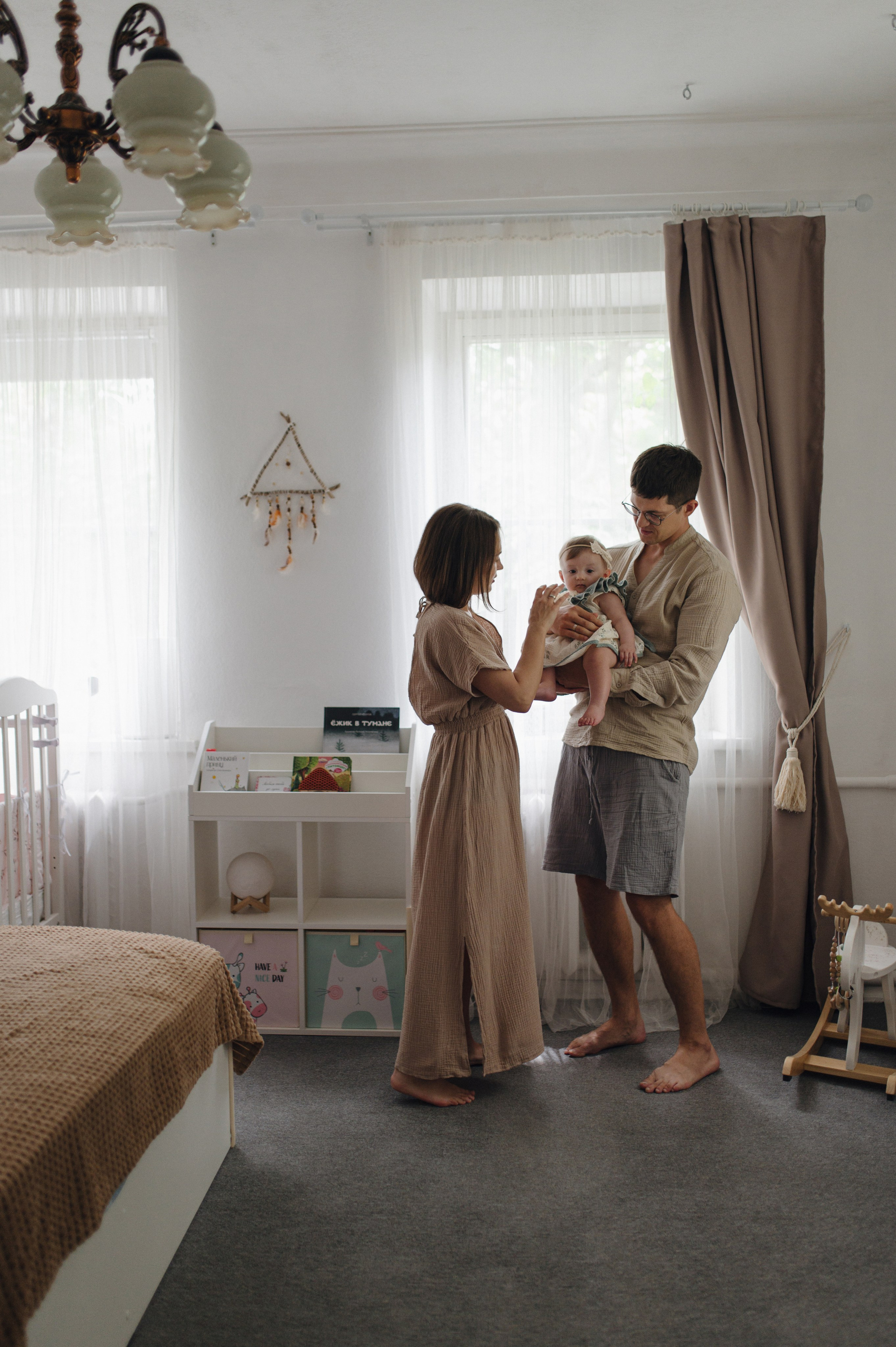 Ульяна, Яша и Лия. Домашняя история. Свадебный фотограф Москва и Санкт-Петербург. Анастасия Чудина