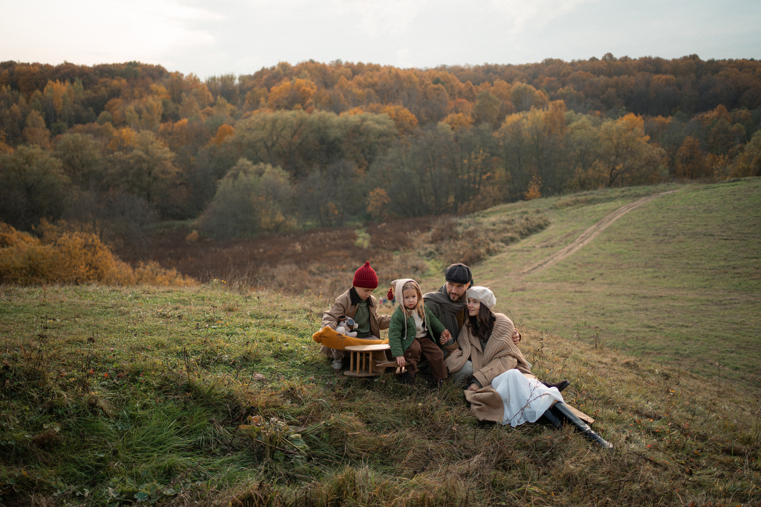 Осень в Цаицыно. Семейный и детский фотограф Мария Лютикова