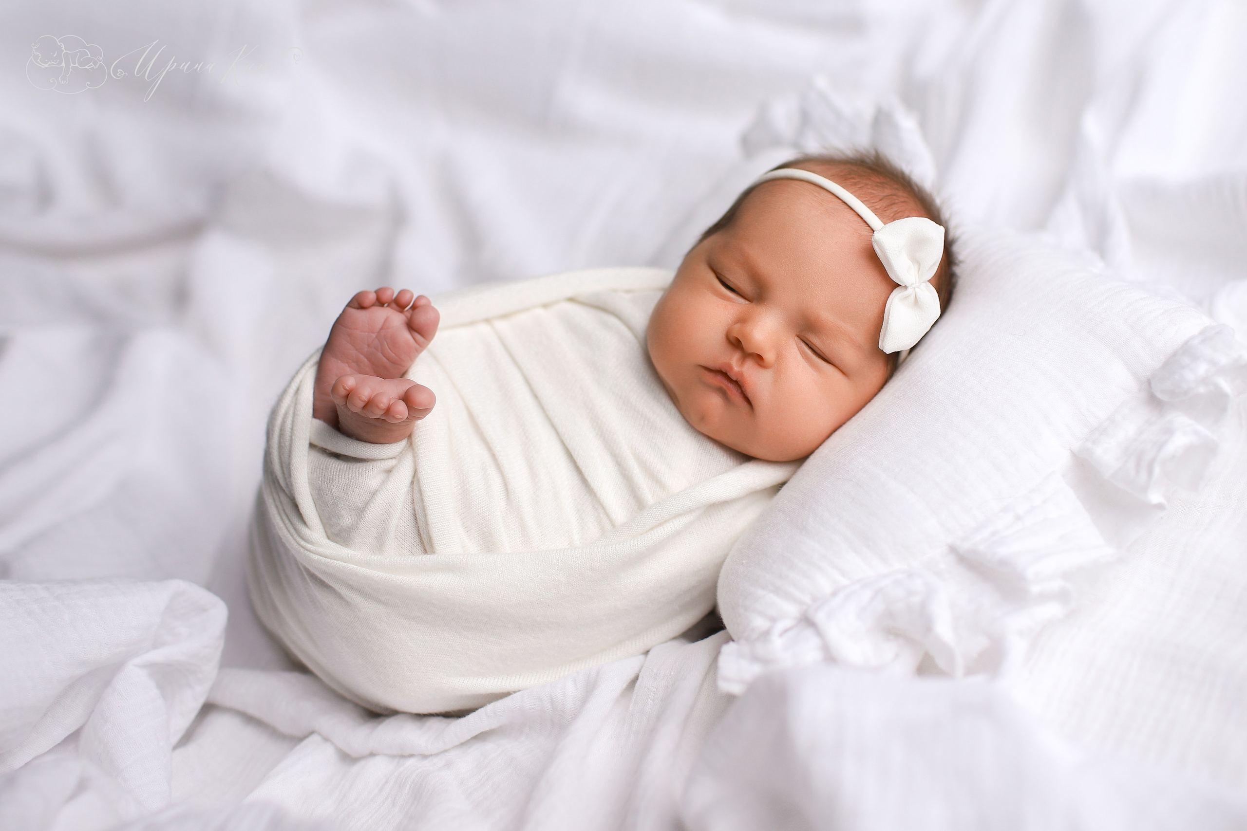 Новорожденная фотосессия для девочек. Ирина Кан Фотограф новорожденных в Екатеринбурге