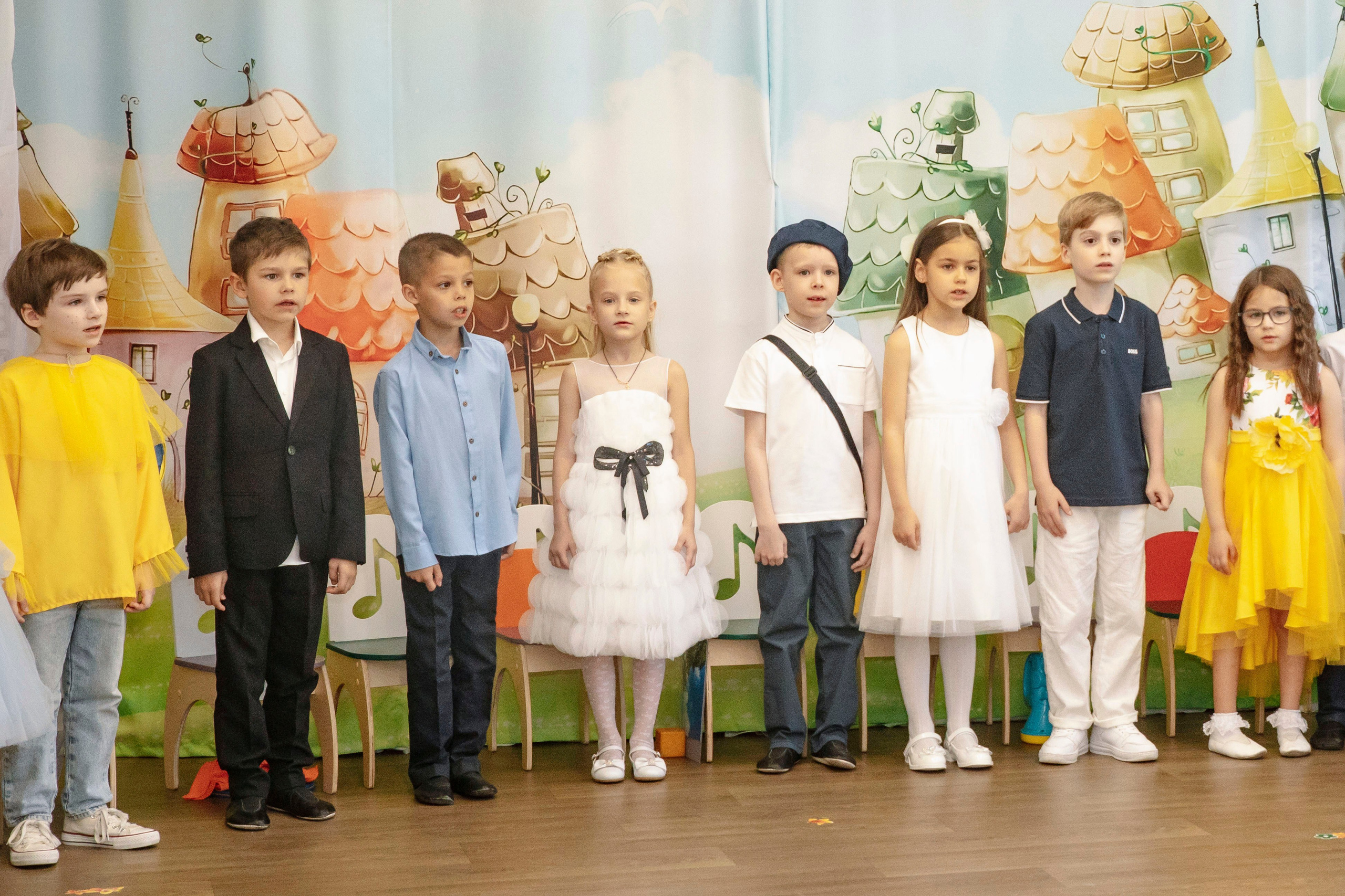 Выпускной в детском саду Маргаритка Курчатовская школа. Фотограф в Москве Яна Полосина