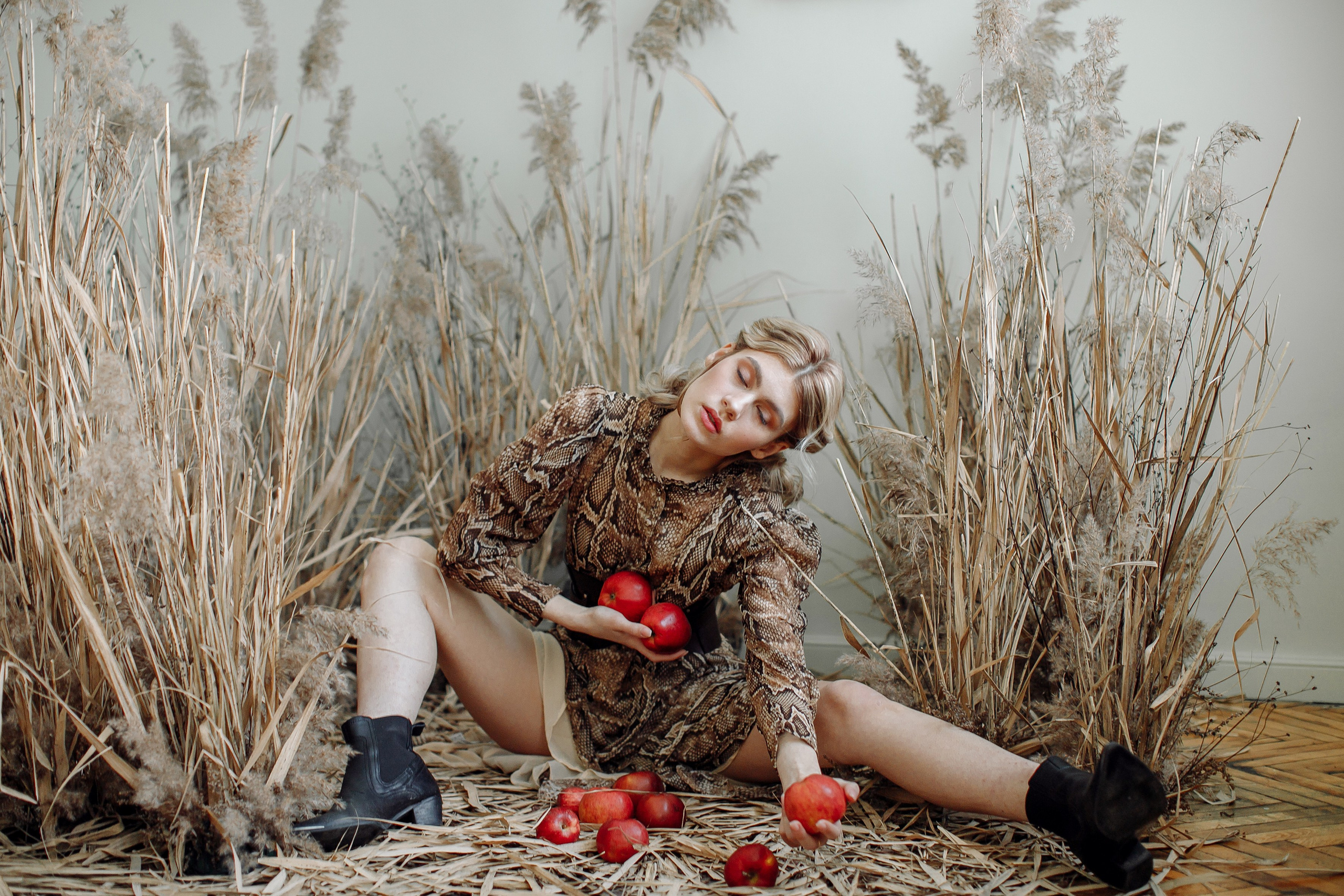 Портретная фотосессия Насти. Свадебный фотограф Москва