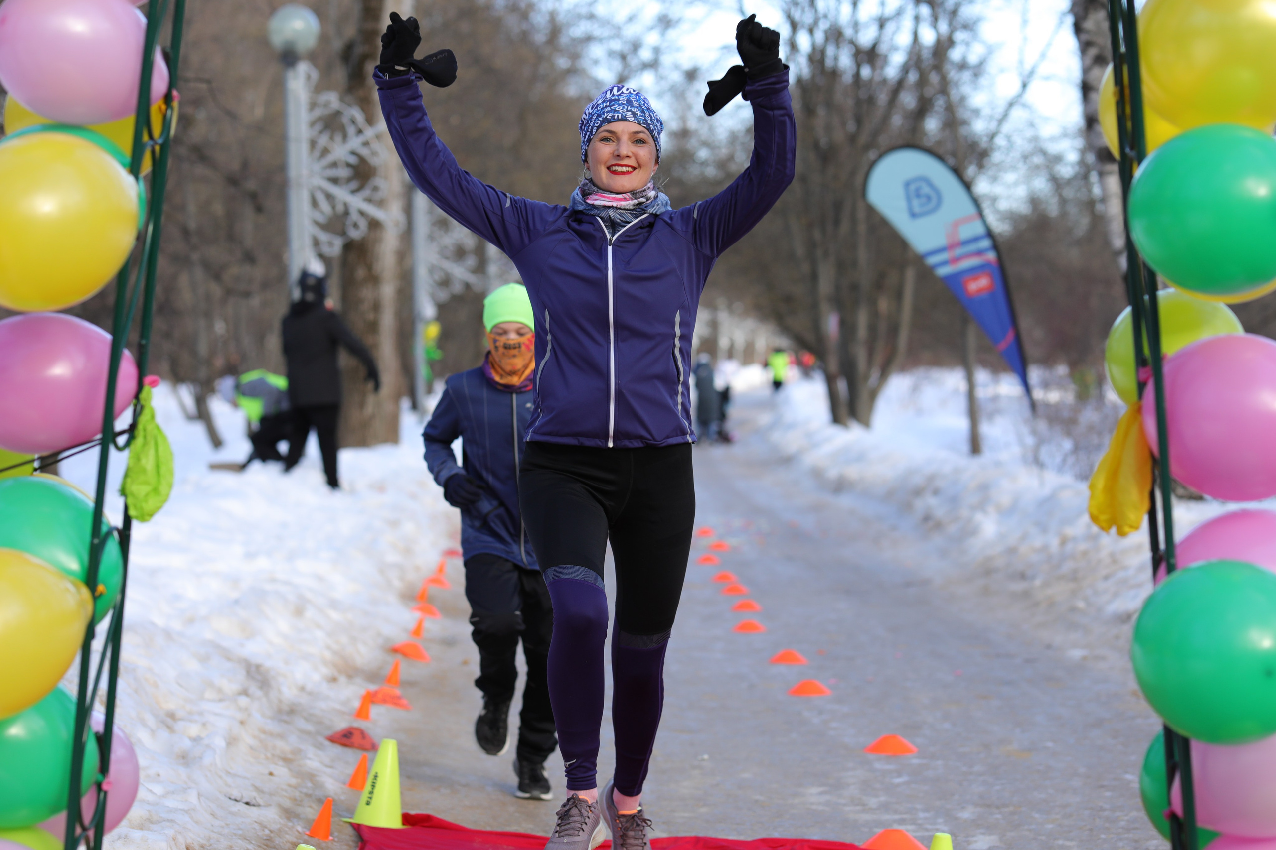 5 вёрст Тушино, 94 забег, 9 марта 2024 г. Фотограф Сергей Ловкий