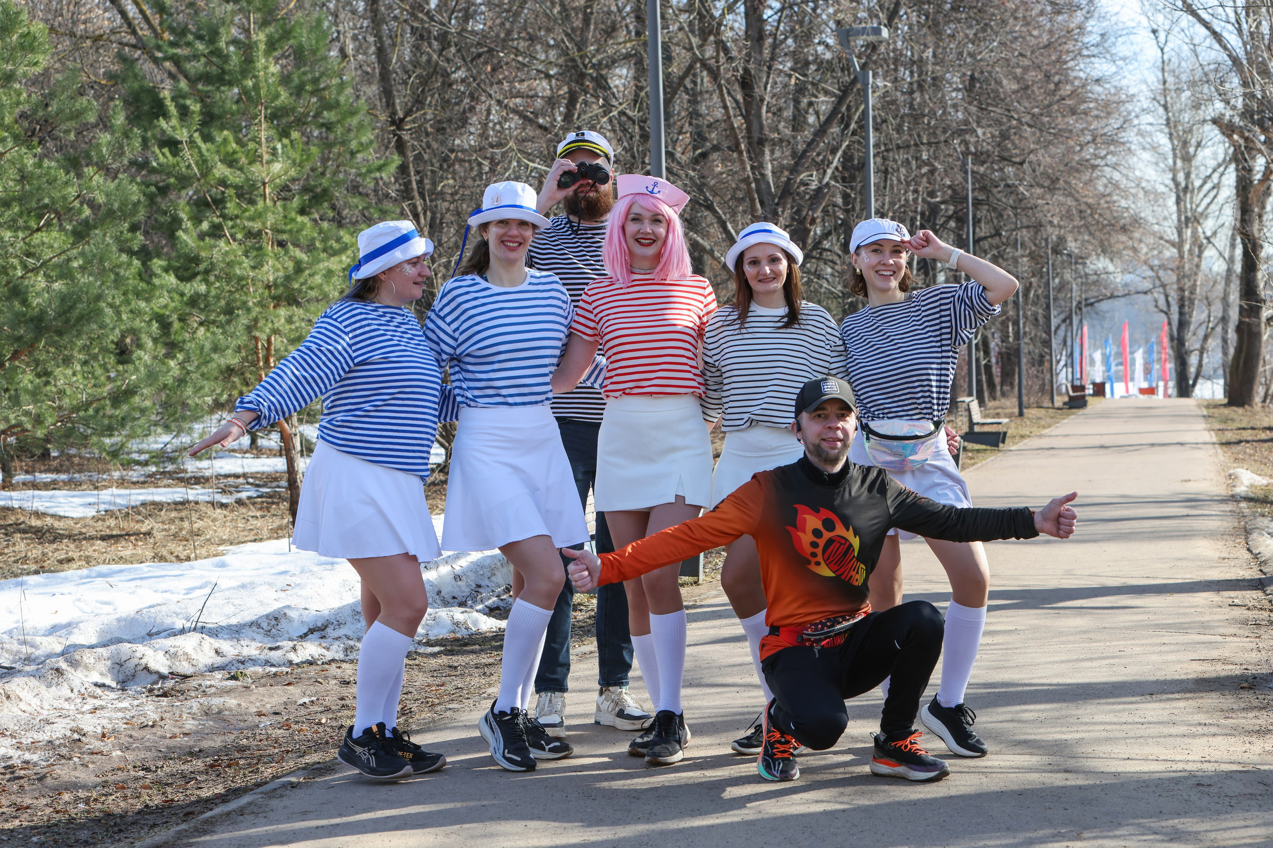 Марафон у дома, Тушиноги, 22.03.26. Фотограф Сергей Ловкий