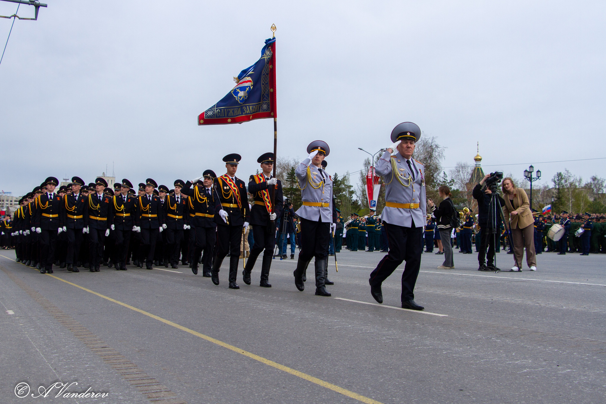 Парад Победы Омск 2024. Фотограф Омск | Александр Вандеров