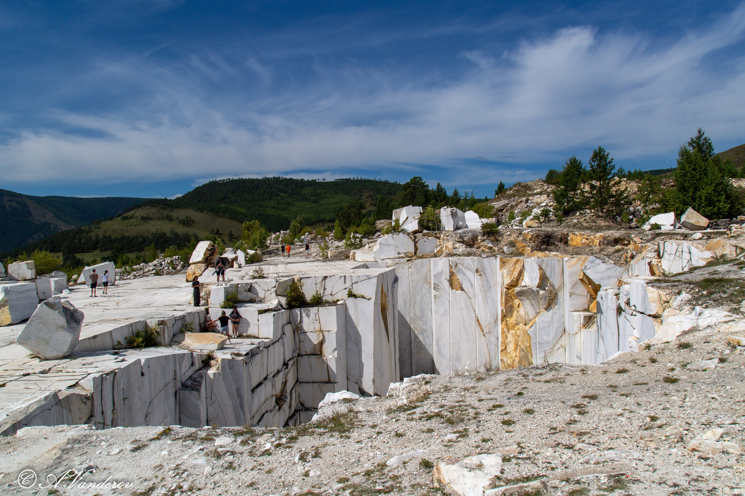 Мраморный карьер. Фотограф Омск | Александр Вандеров