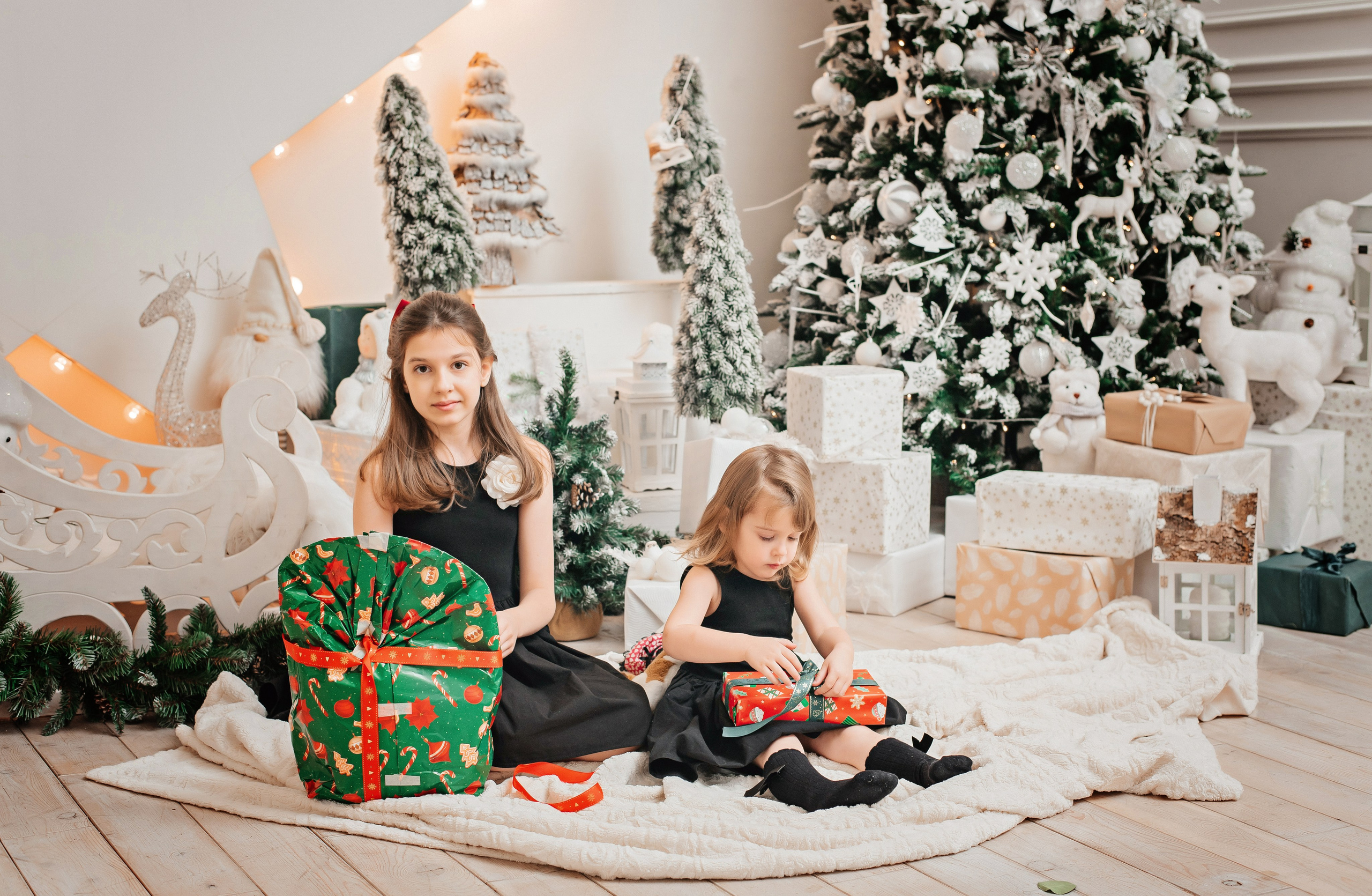 Новый год семьи Виктории. Детский и семейный фотограф выпускной альбом Приморско-Ахтарск