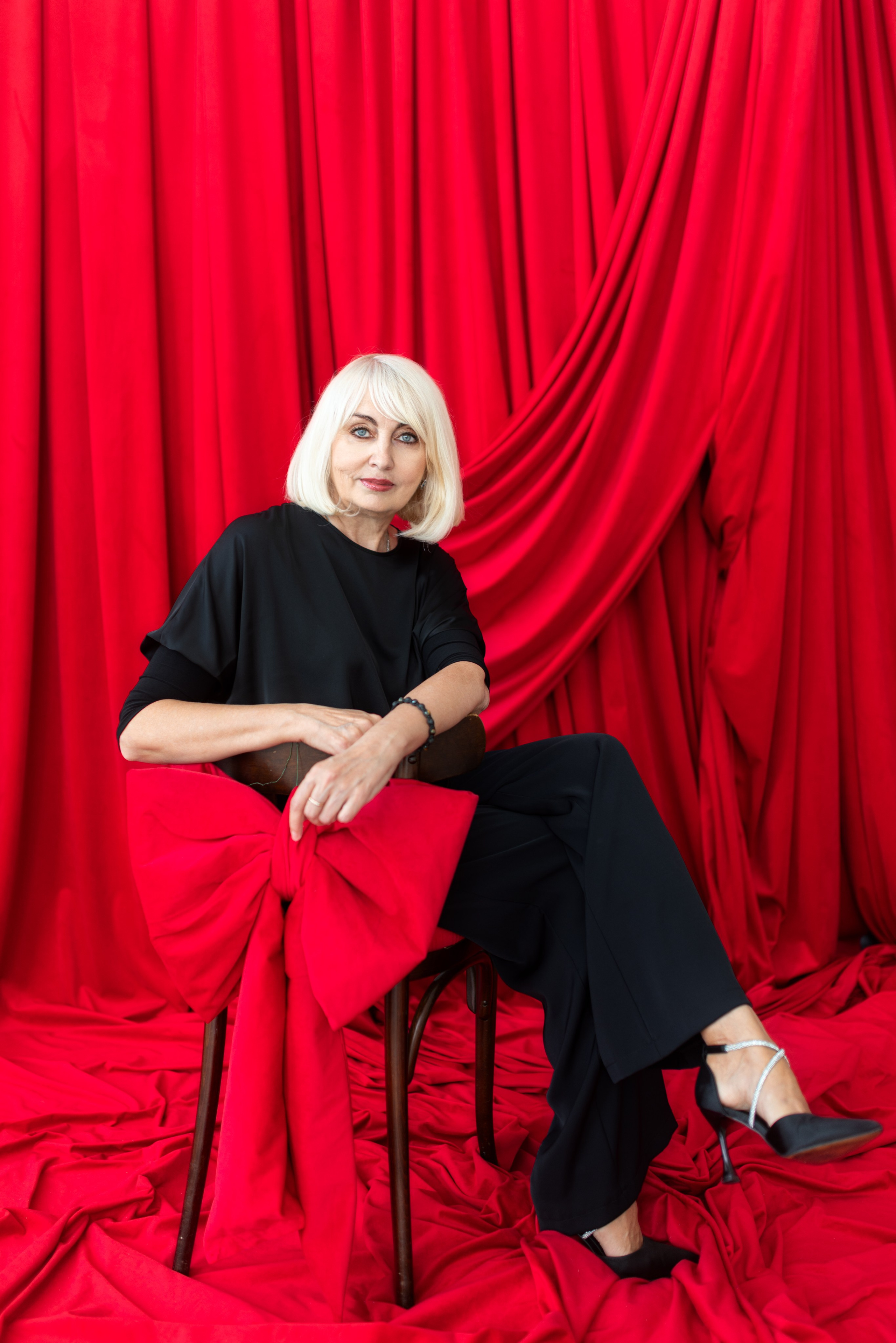 Портретная съемка в интерьерной студии для Елены в формате для «себя»