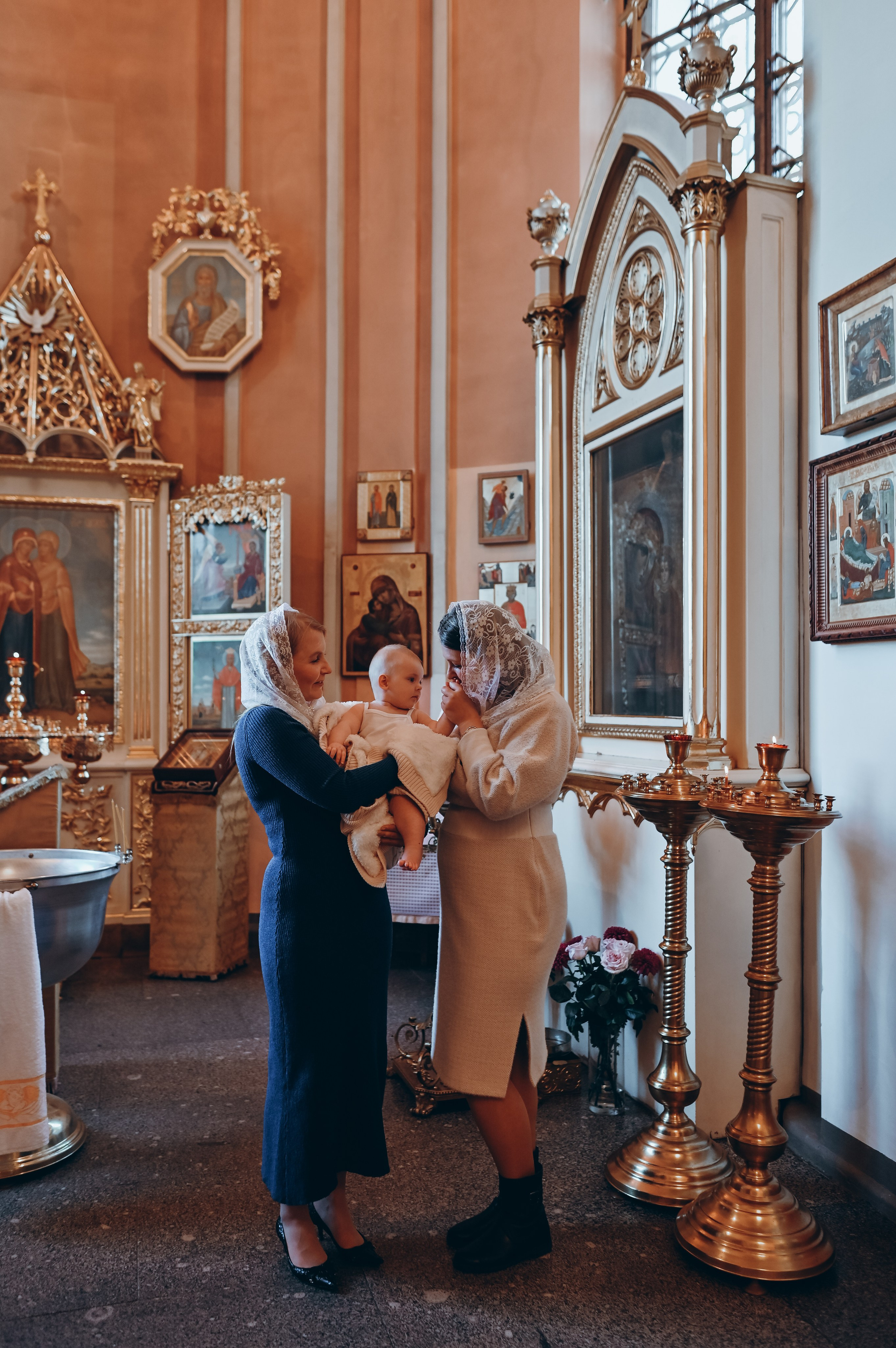 Крещение Любочки. Семейный и свадебный фотограф в Санкт-Петербурге Яна