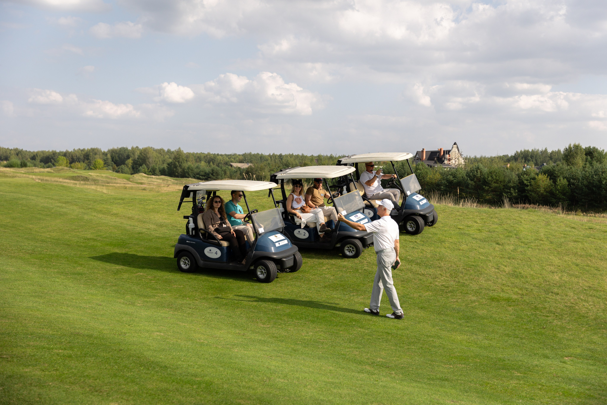 Гольф-Клуб Завидово для Т-Банк. Фотограф в Москве Вероника Иньякова