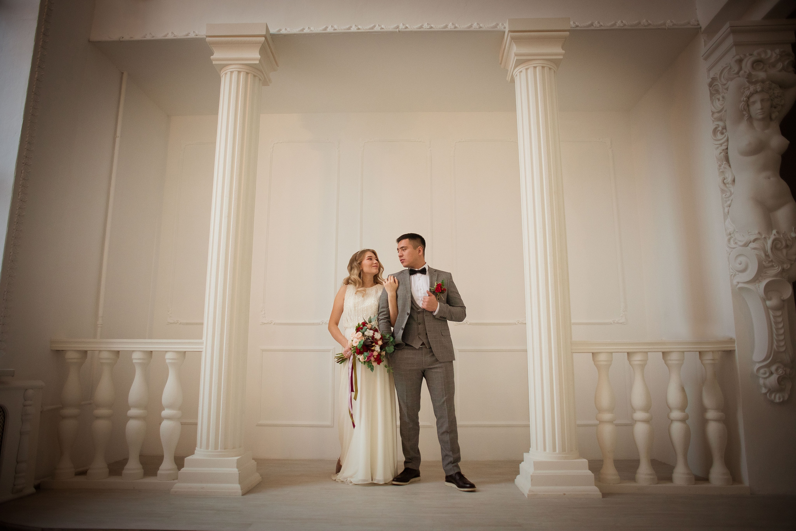 Марина и Куаныш. Свадебный и семейный фотограф Яна Стражева. Волгоград, Москва