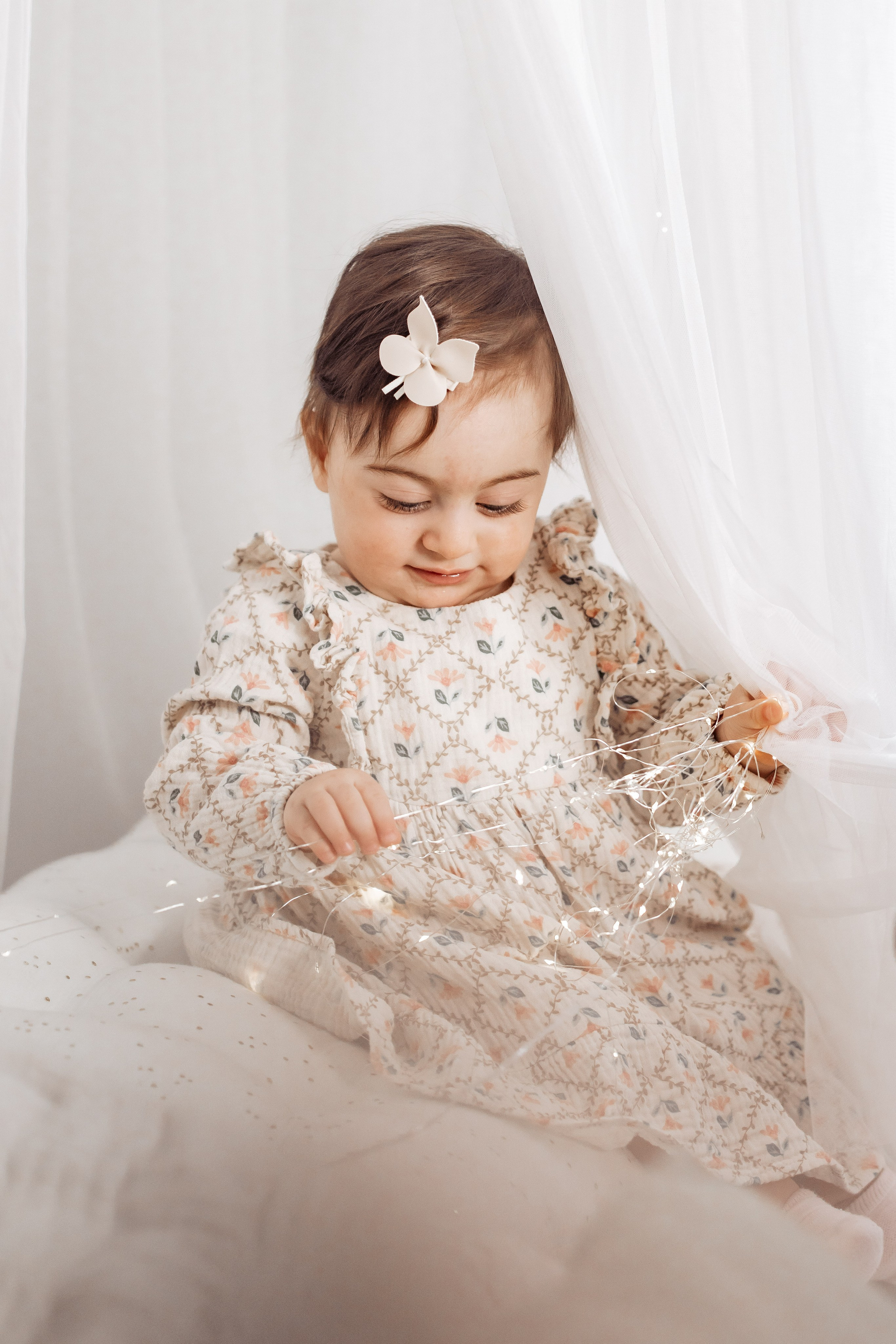 Первый годик девочки. Фотохудожник Наталия Кирсанова