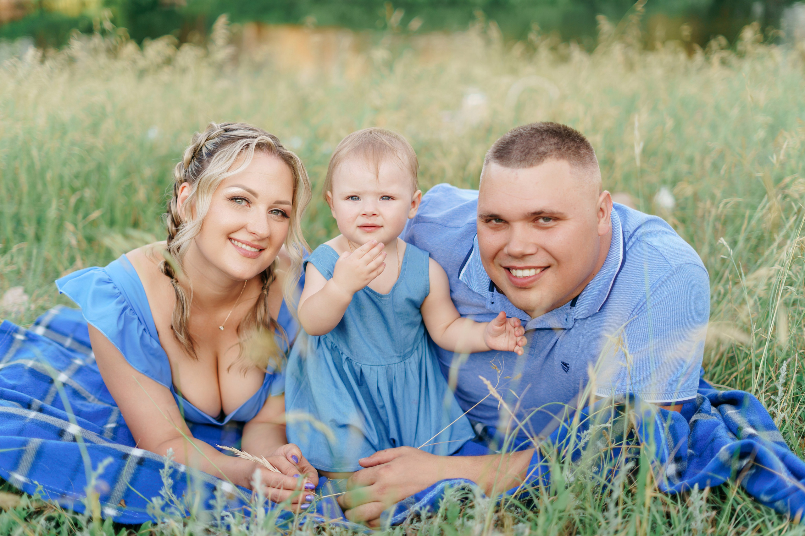 Аня, Саша и Ксюша. Учаева Екатерина Свадебный и Семейный фотограф г. Сызрань