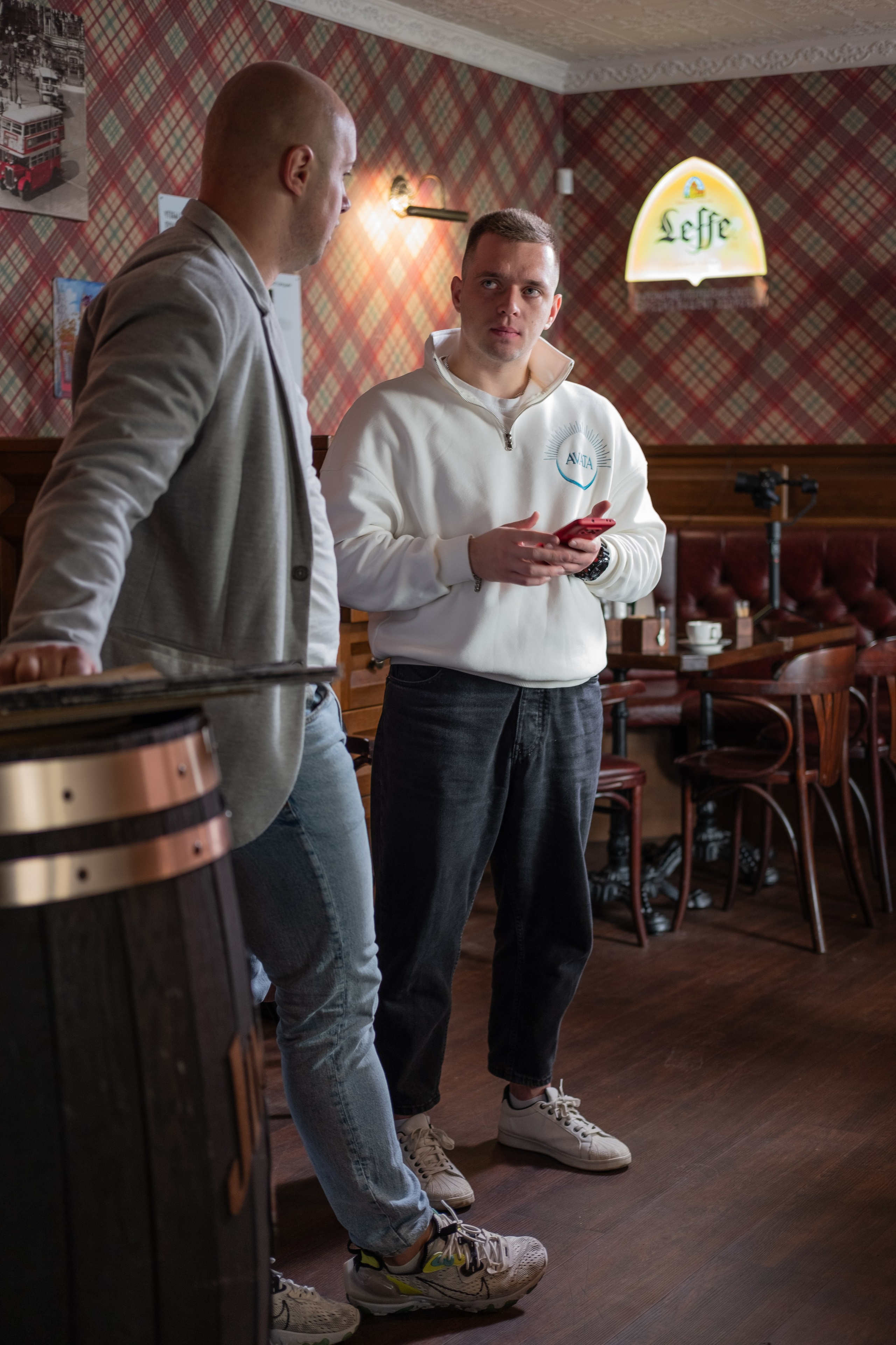 Интервью владельца паба «Oldham». Фотограф. Санкт-Петербург