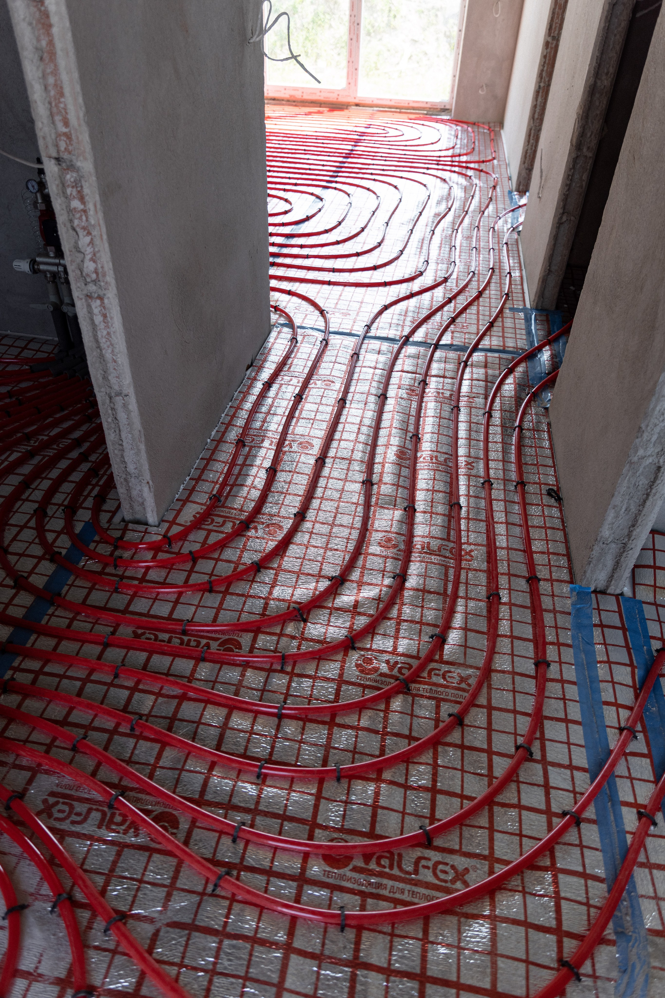 Блок-секция п.Авангардное Гурьевский р-он. Монтаж отопления в Калининграде | Балтийский сантехник