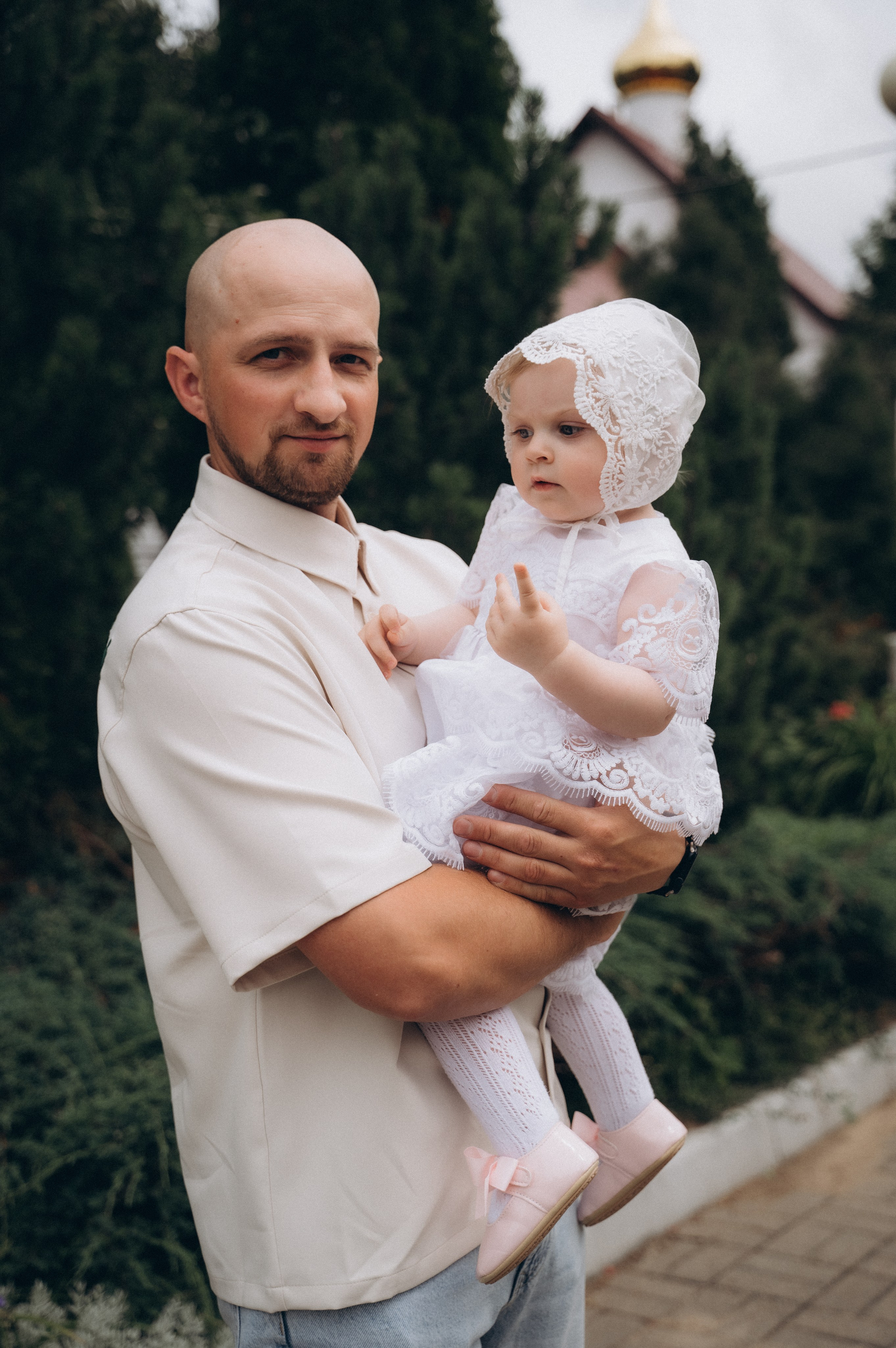 Крещение Владиславы (Криптовый храм в честь собора Новомучеников и Исповедников земли Белорусской). Семейный фотограф в Минске Дарья Дреко