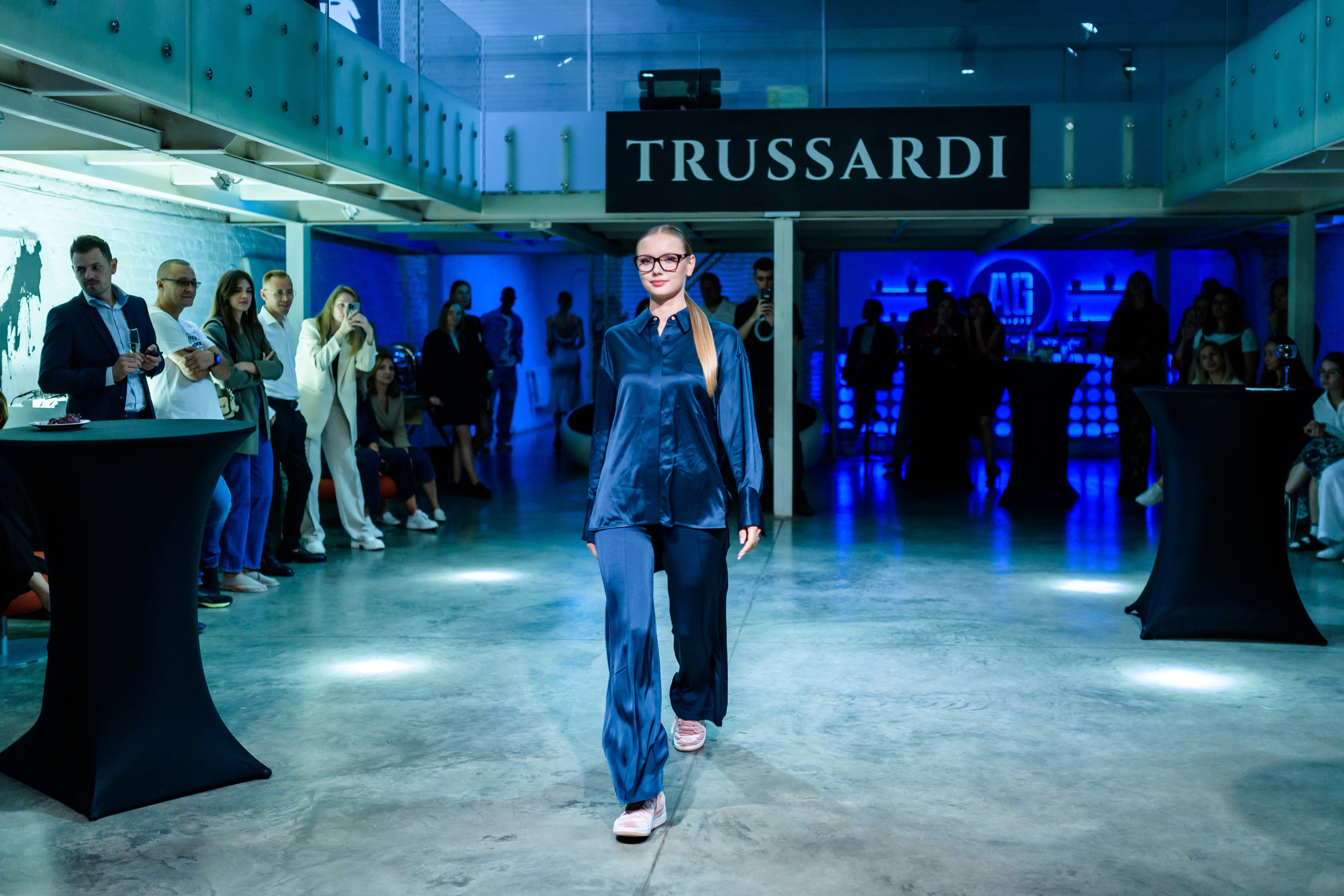 Показ Trussardi. Репортажный фотограф Сергей Дроздов