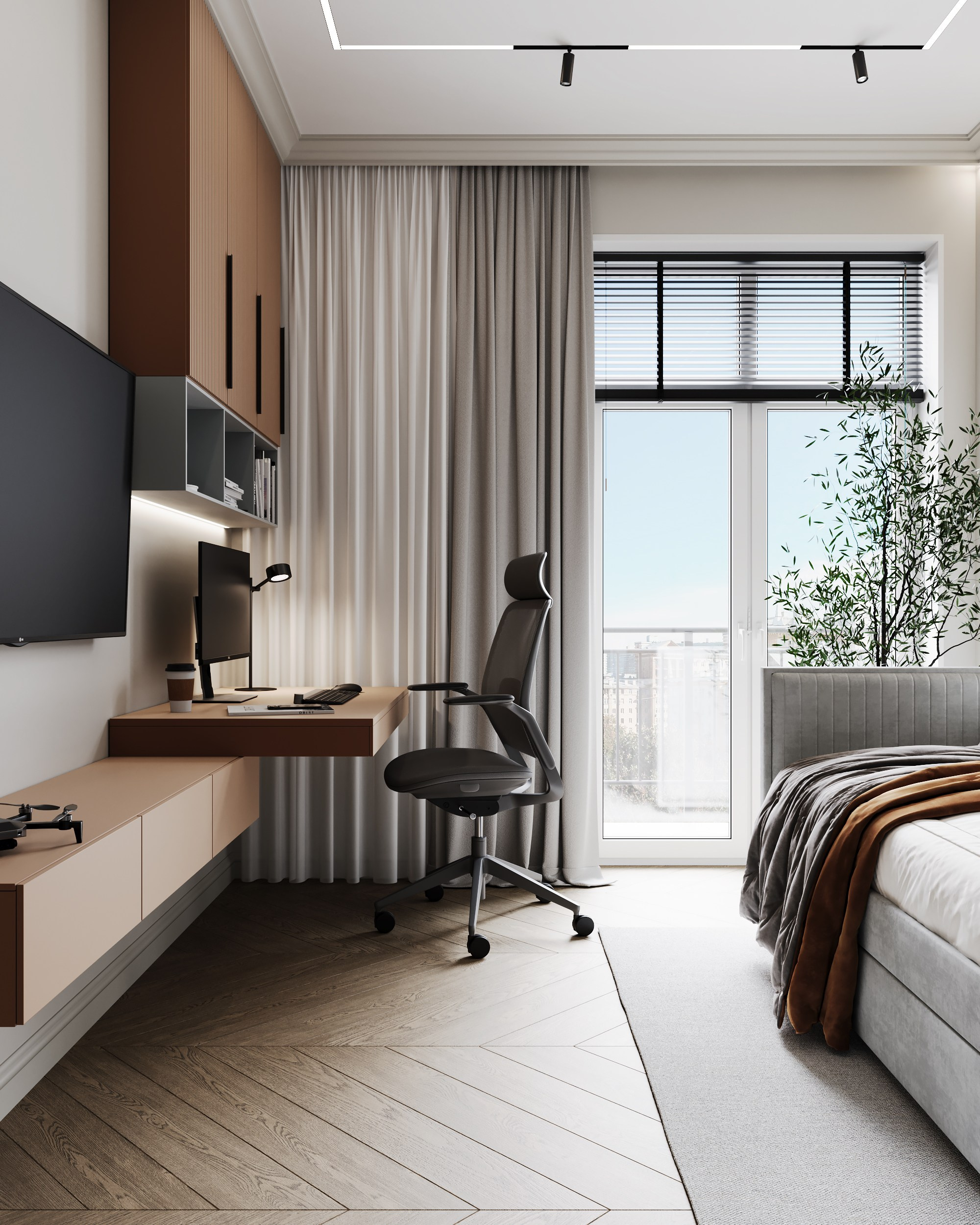 Color Classic. Дизайн интерьера | 3D визуализация | Миланская Марина