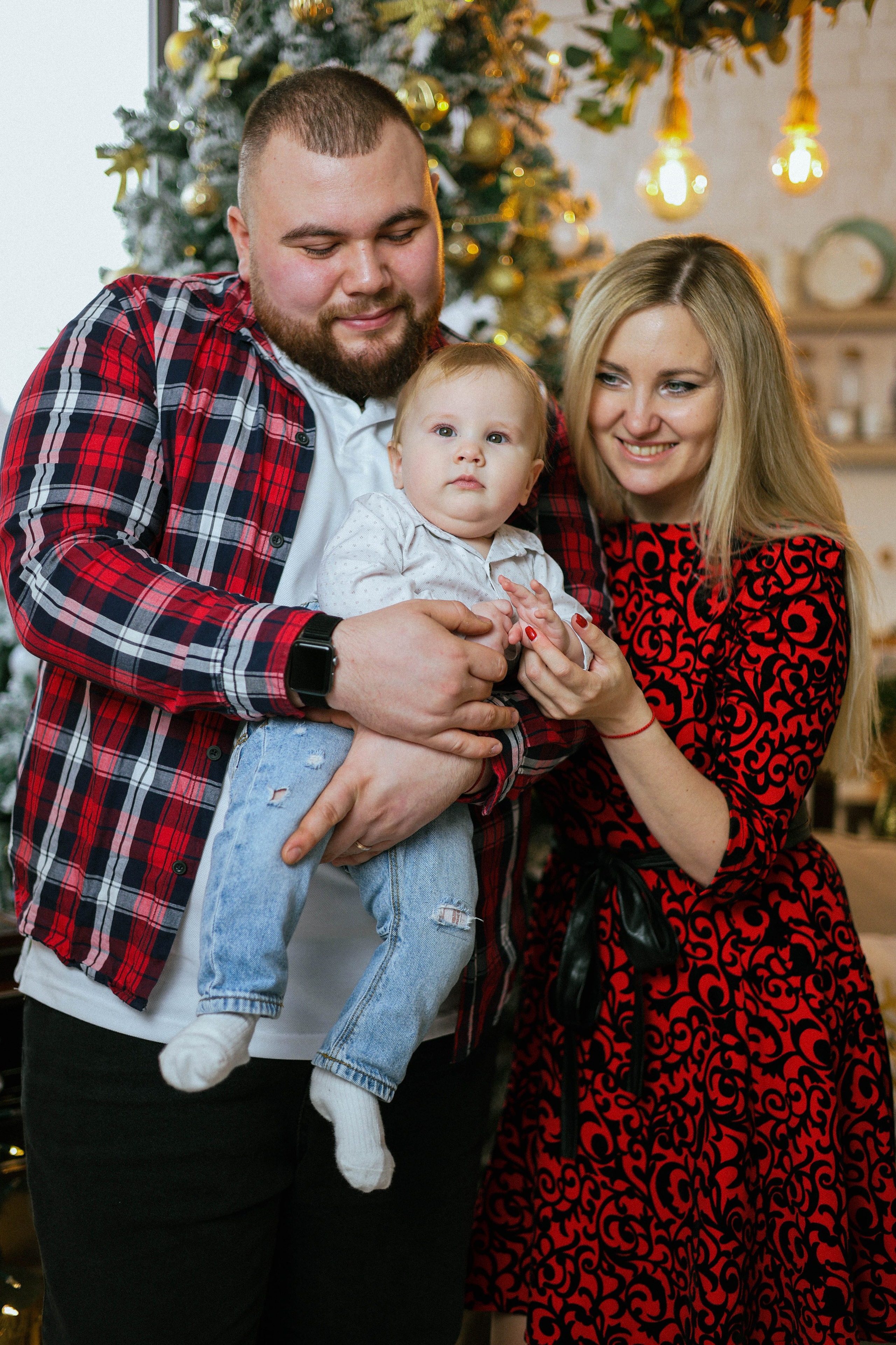 Новогодняя история «Валентина и ее семья». Фотограф в Москве Анастасия Калинина