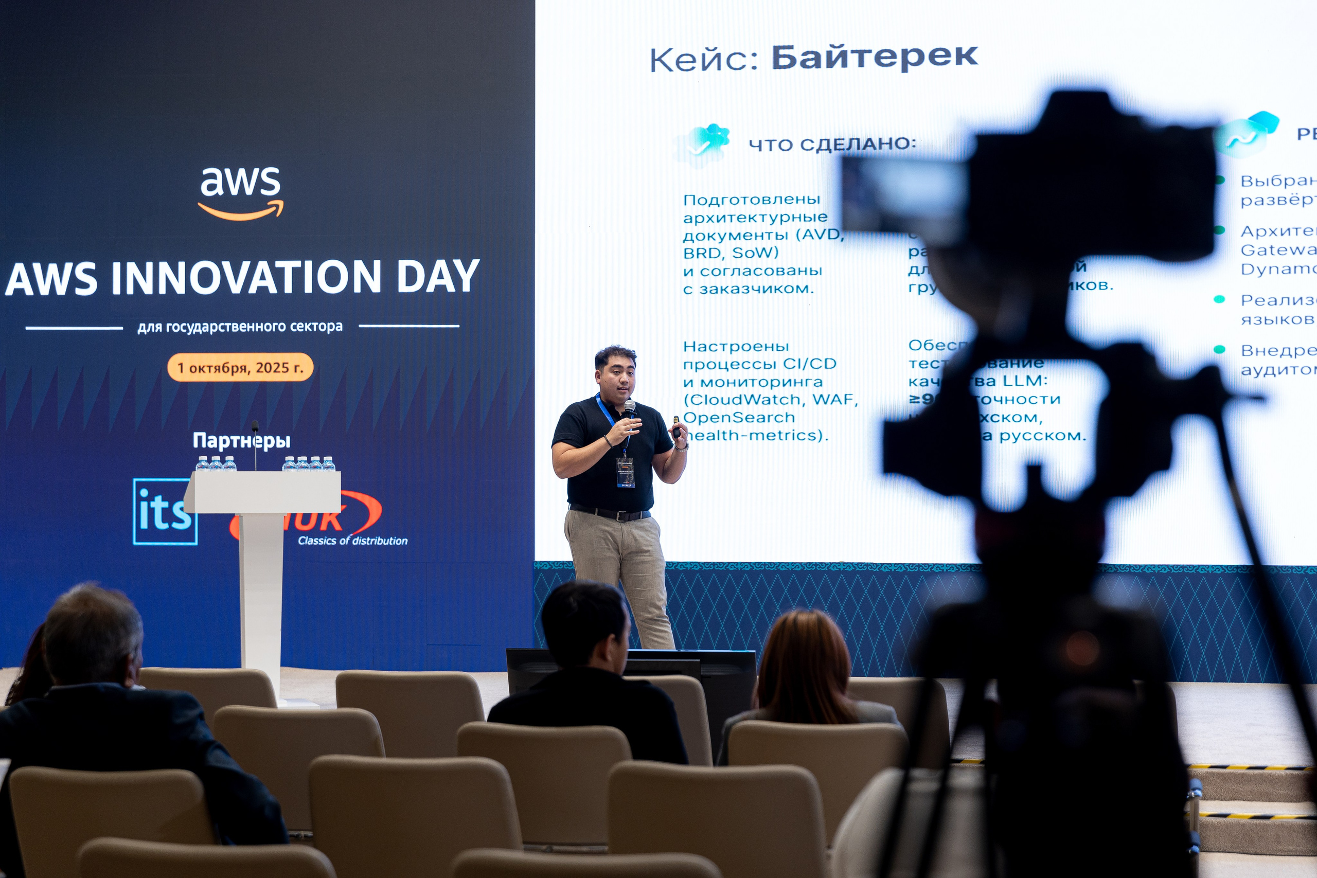 AWS INNOVATION DAY 2025. Портретный и репортажный фотограф в Астане Роман Григоров