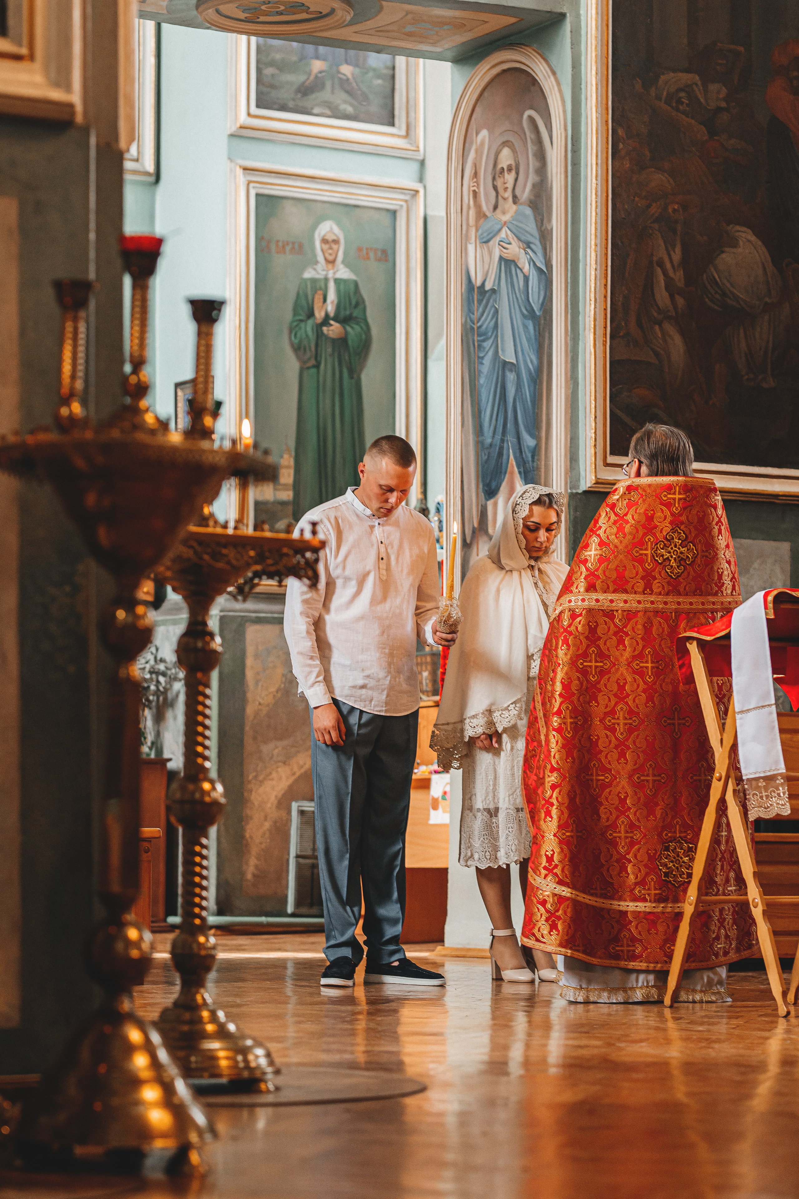 Венчание Алексея и Елены. Фотограф Таинств Крещения и Венчания в г. Курске