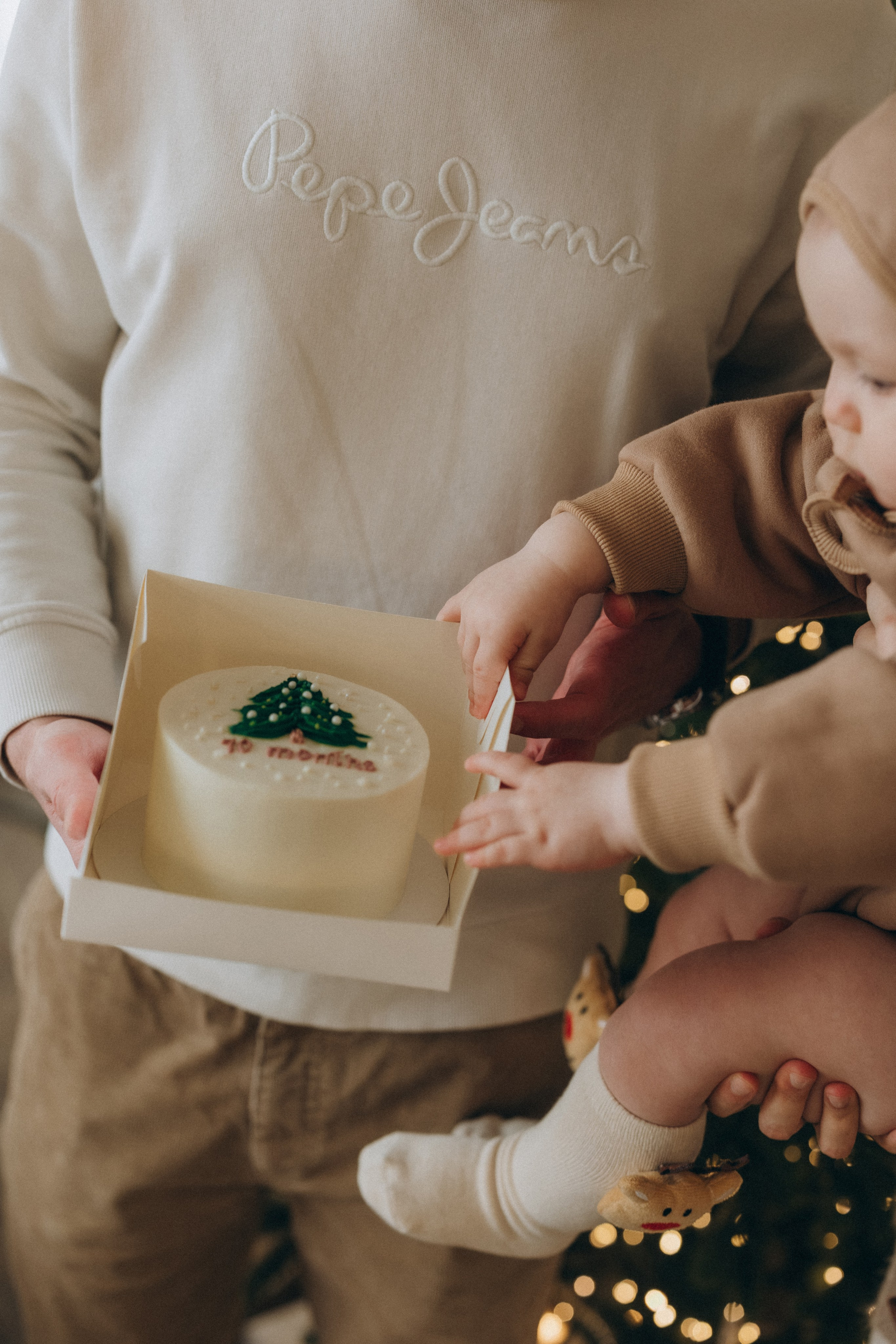 Семейная новогодняя фотосессия. Фотограф Москва Виктория-Антуанетта