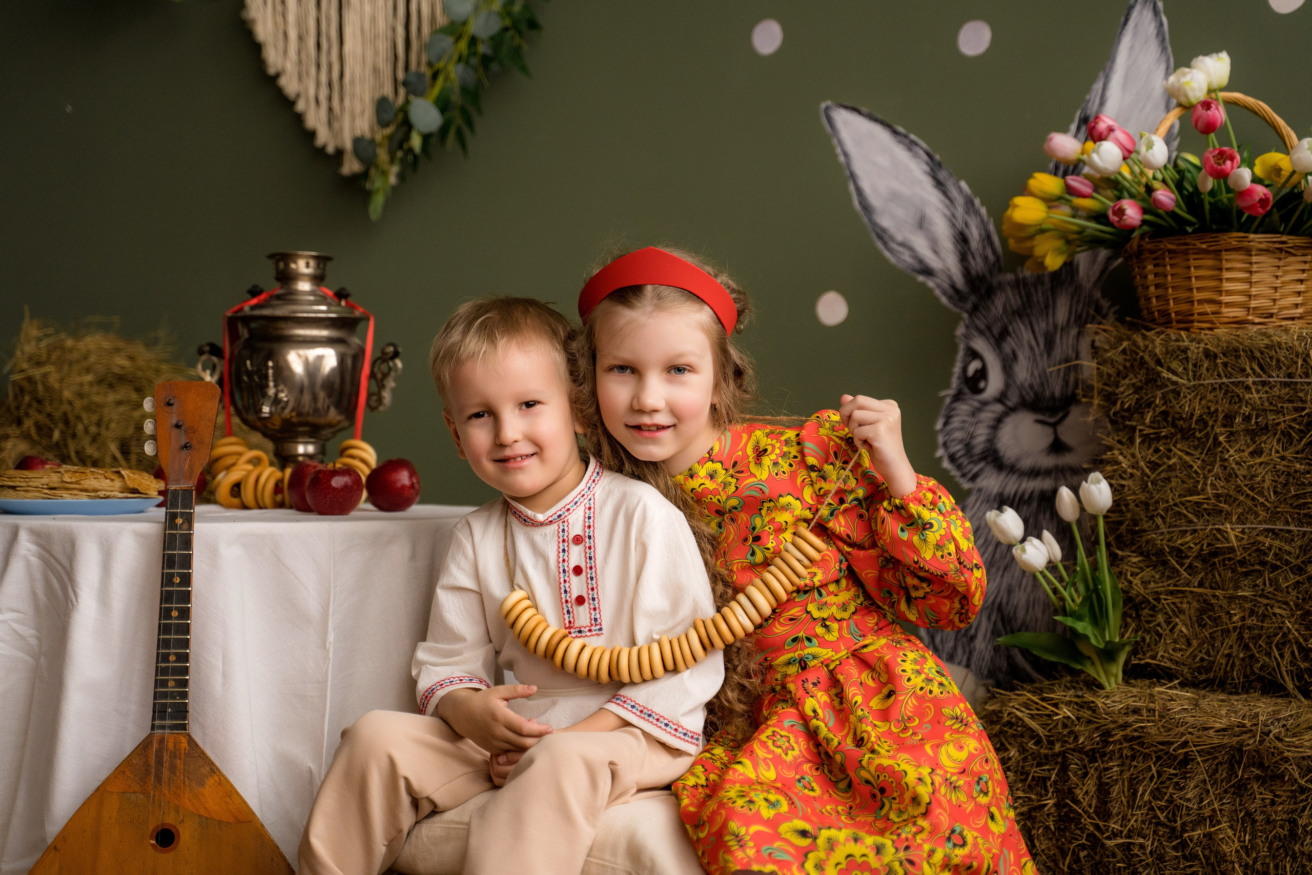 Масленица. Фотостудия Малина в городе Улан-Удэ. Фотограф Ирина Жарникова