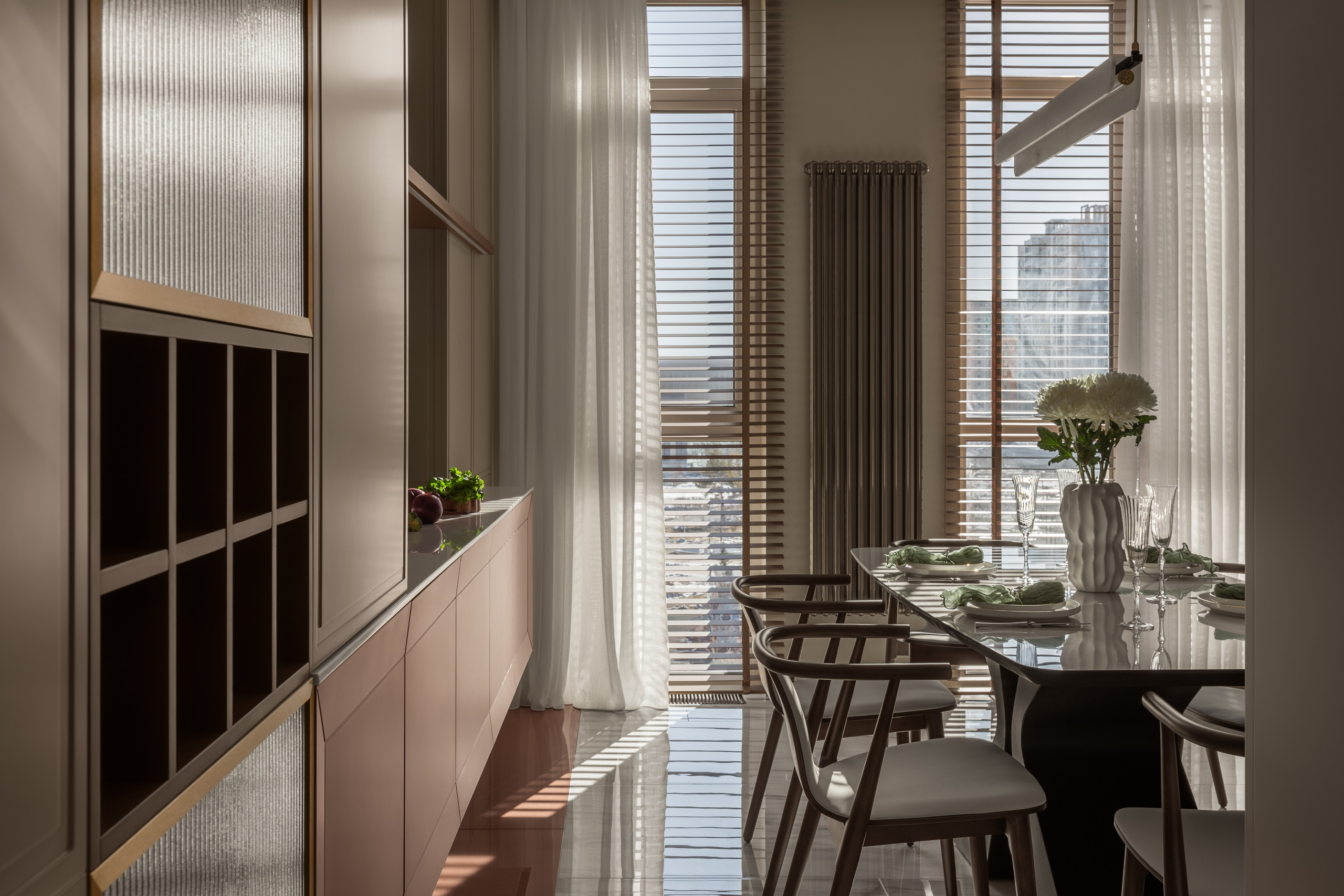 Интерьерная фотосъёмка, проект дизайн-студии Rozart в Астане.