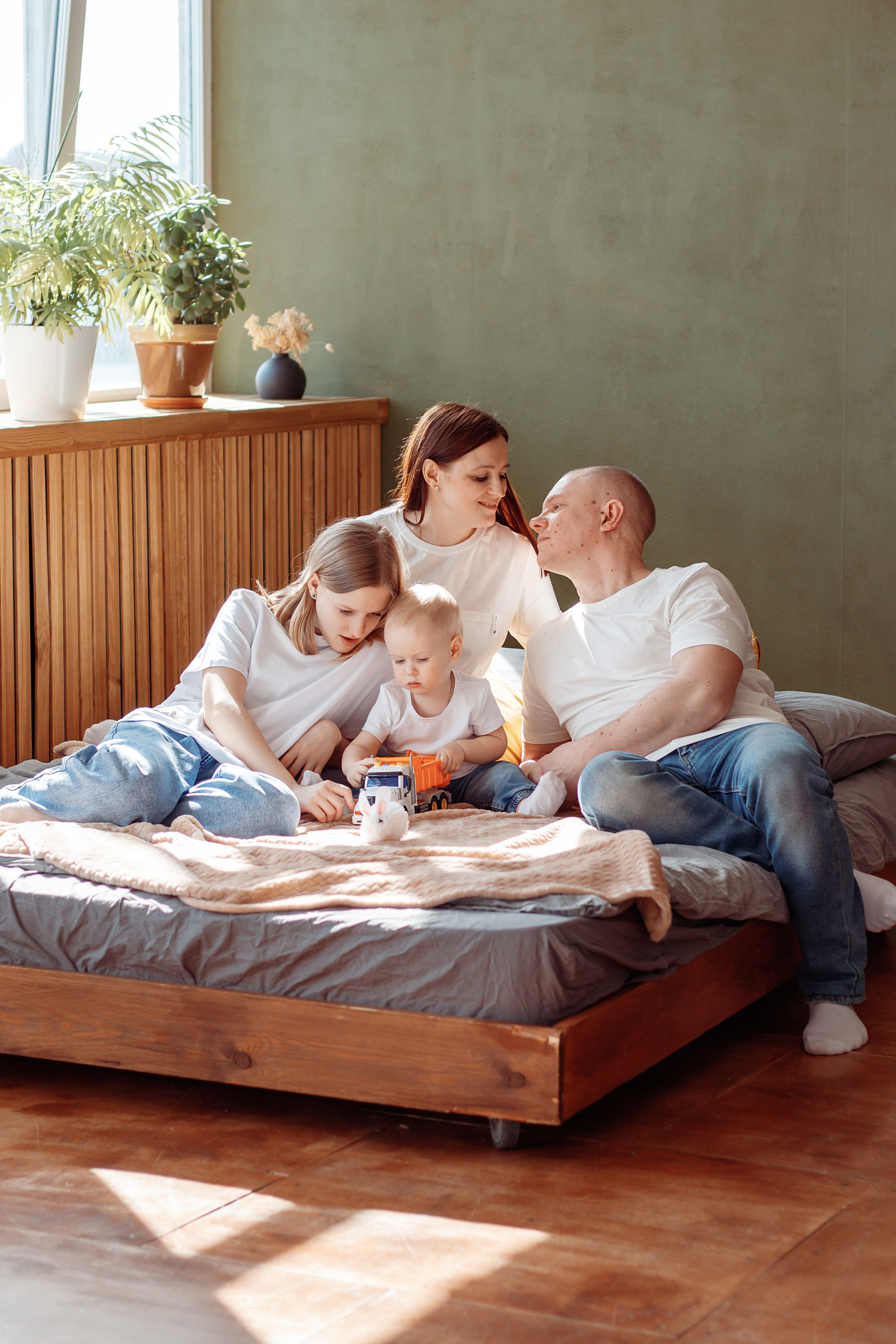 Семейные зарисовки на день рождения 2 года