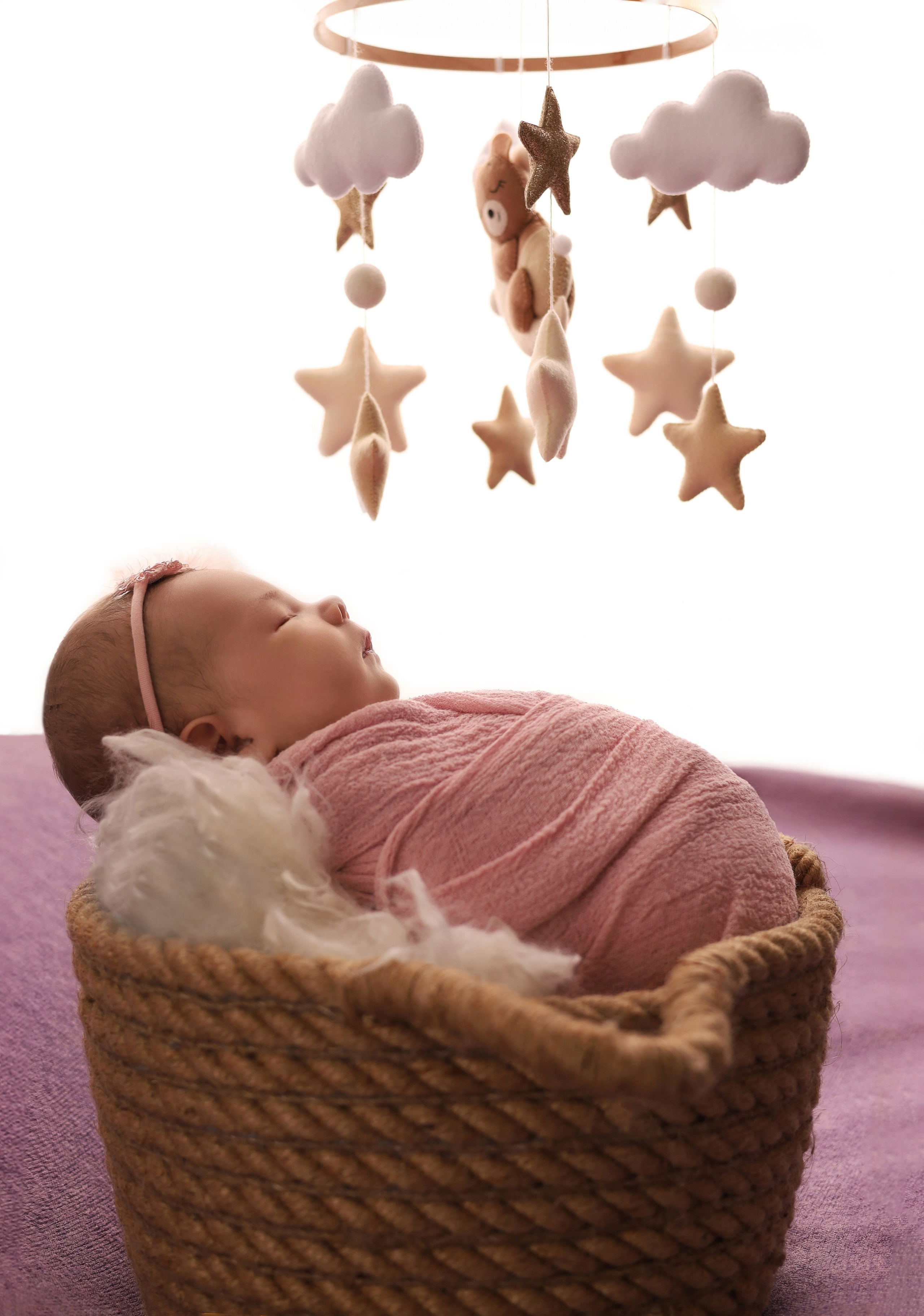 Ньюборн съемка Ульяночки. Детский фотограф новорожденных в Москве и Московской области Анна