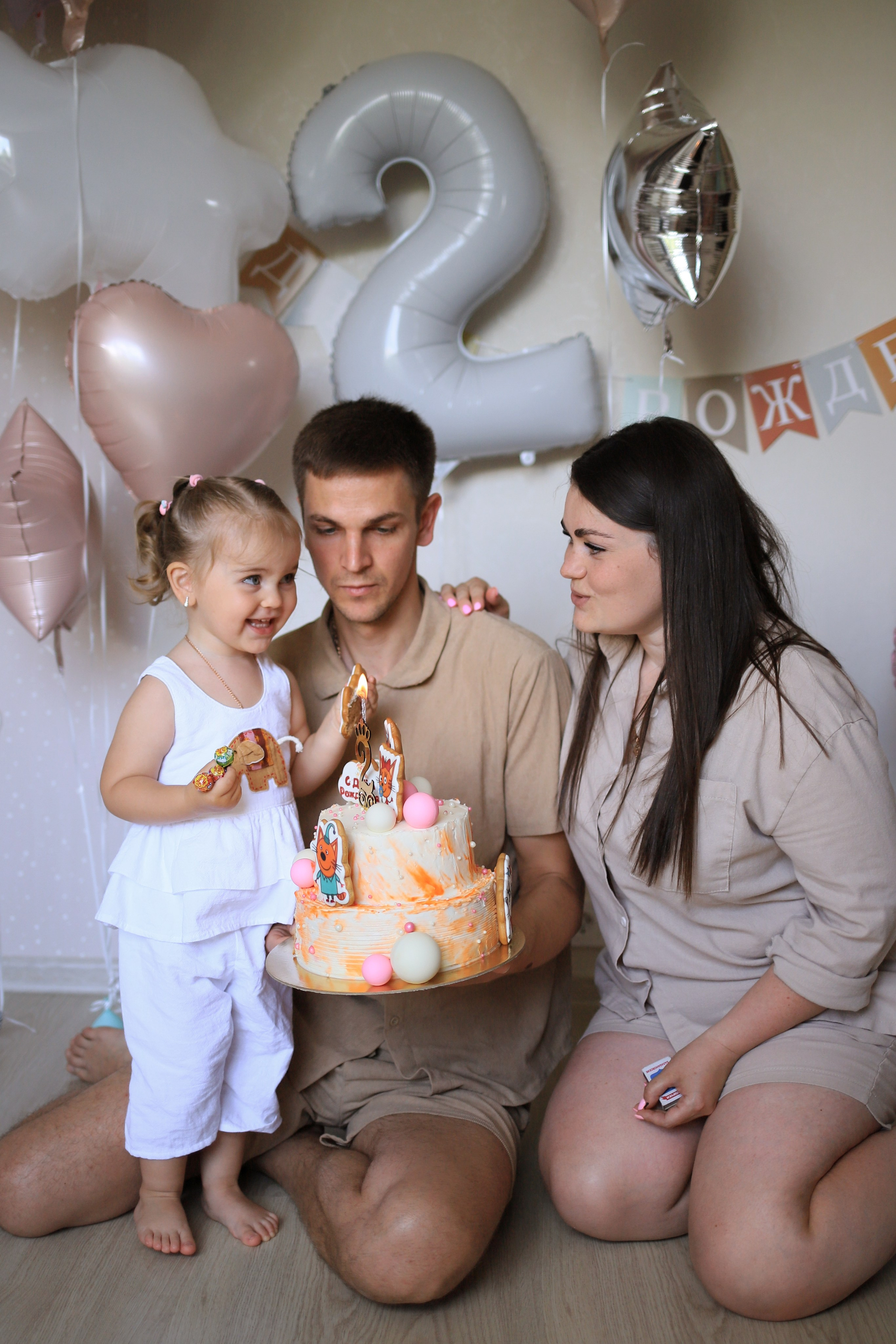 День рождения Полины. Семейный и портретный фотограф в Москве Александра Науменко