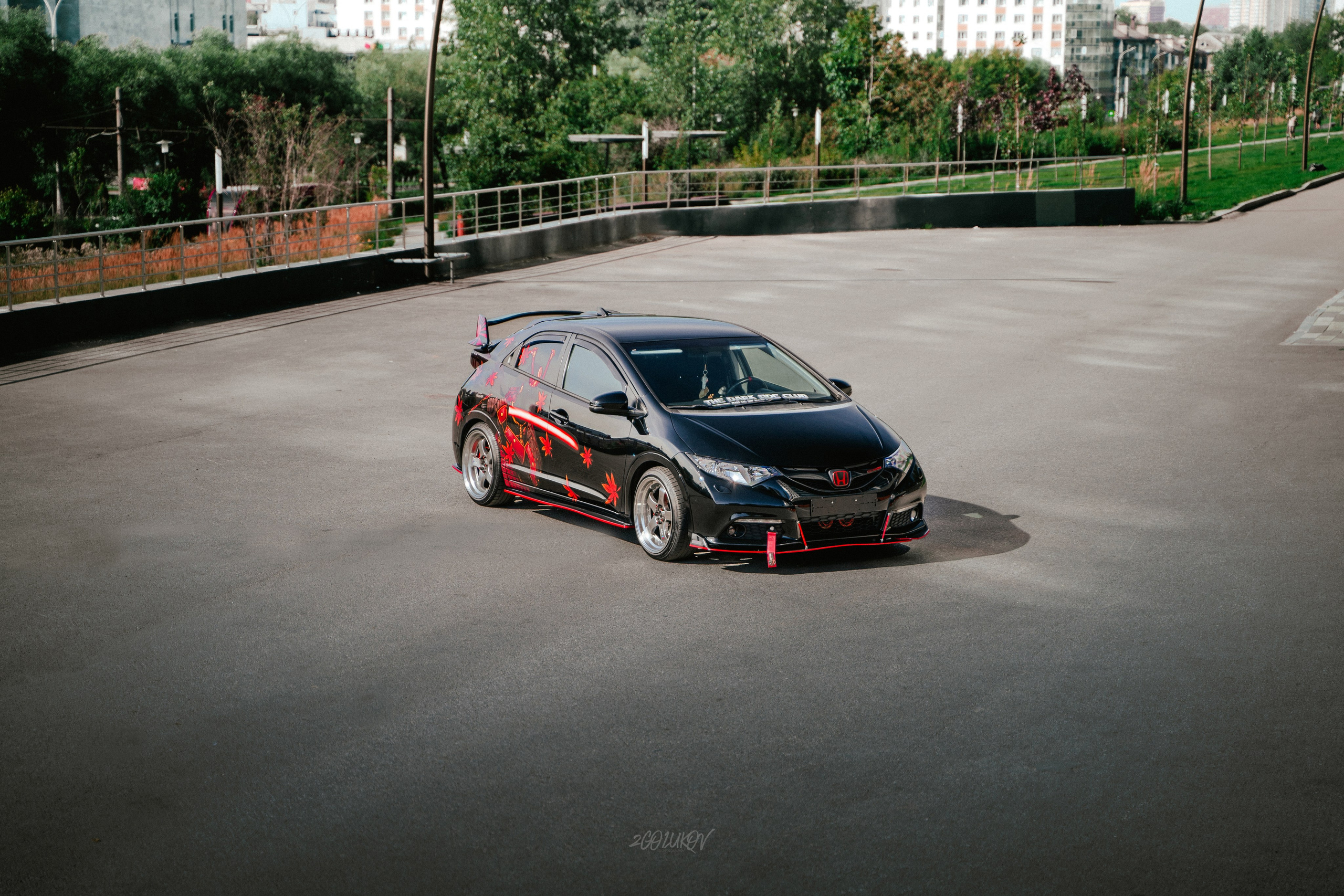 Honda Civic. Автомобильный фотограф и видеограф в Санкт-Петербурге I 2golukov prod