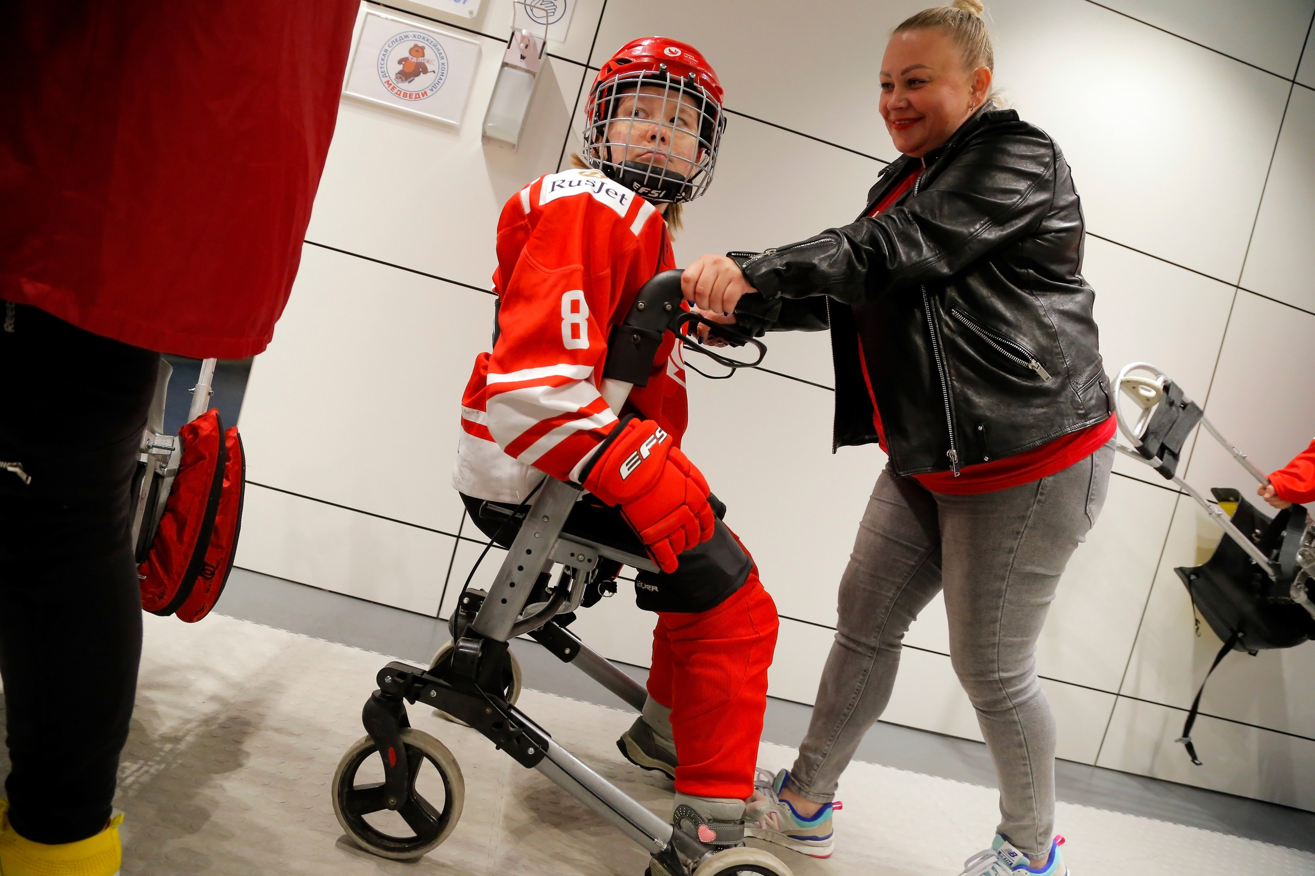 Следж-хоккей. Спортивный фотограф в Санкт-Петербурге Наталья Ксенофонтова